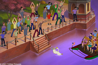 El cisne trompetista