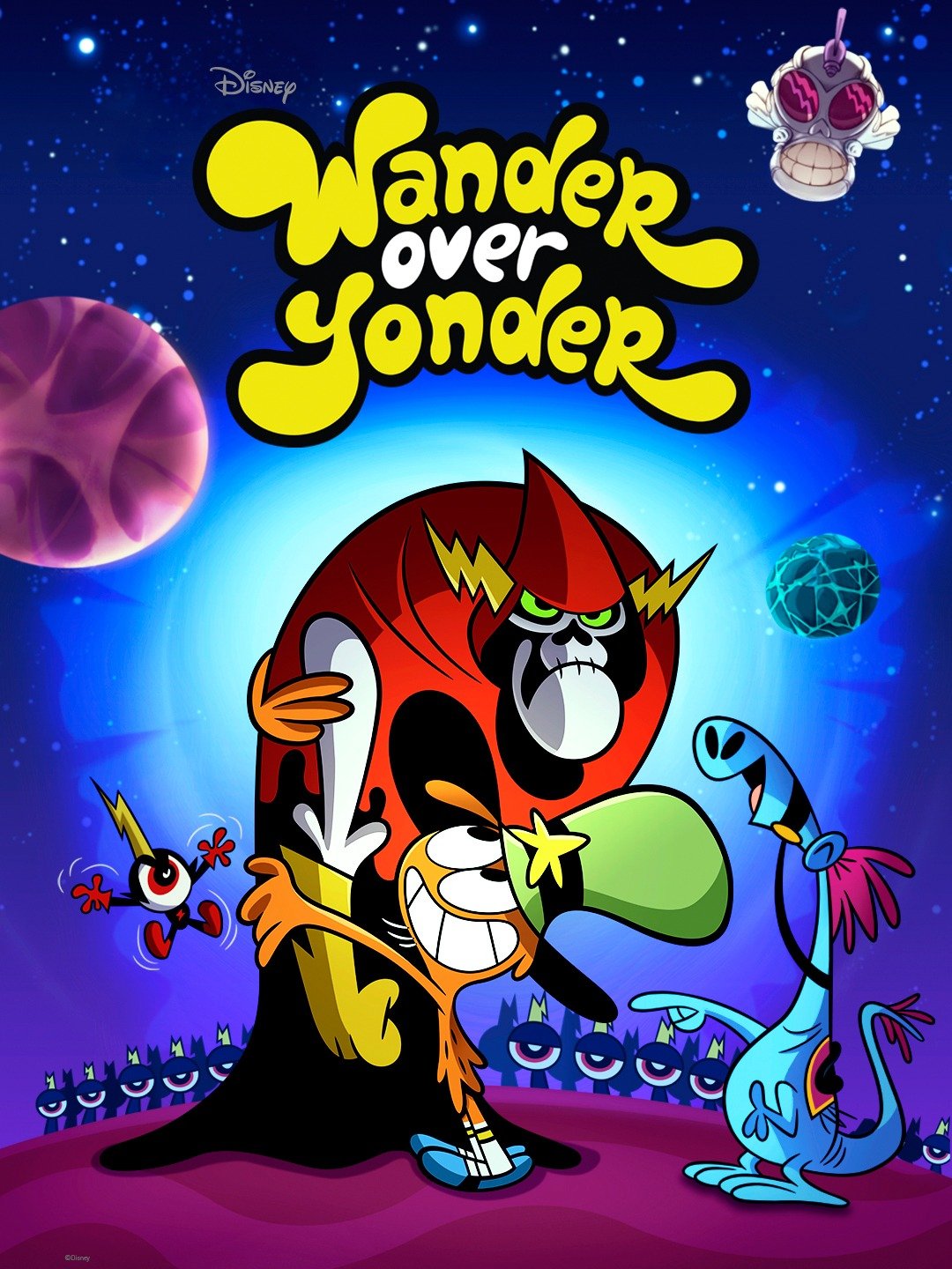 Wander over yonder