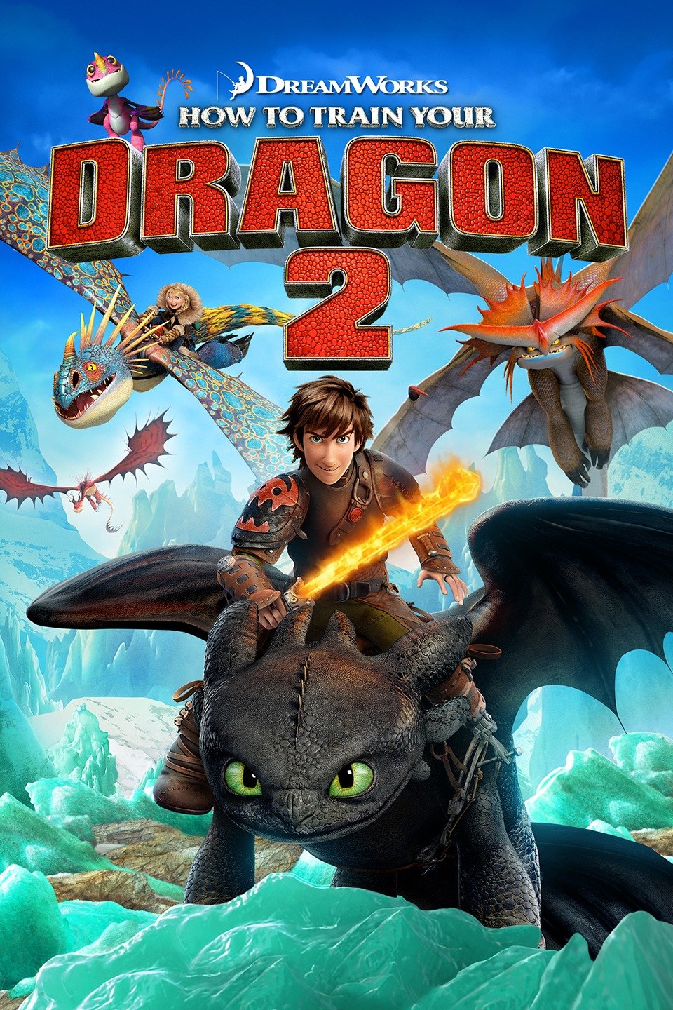 How to Train Your Dragon 2: Official Clip - Alpha Battle - Trailers ...