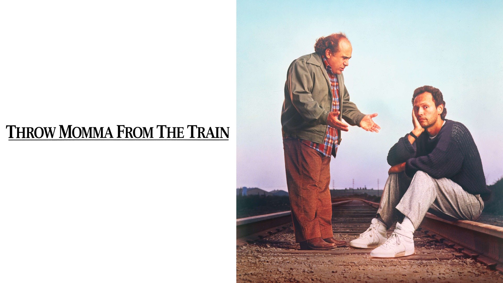 Throw Momma from the Train Official Clip He's Trying to Kill Me