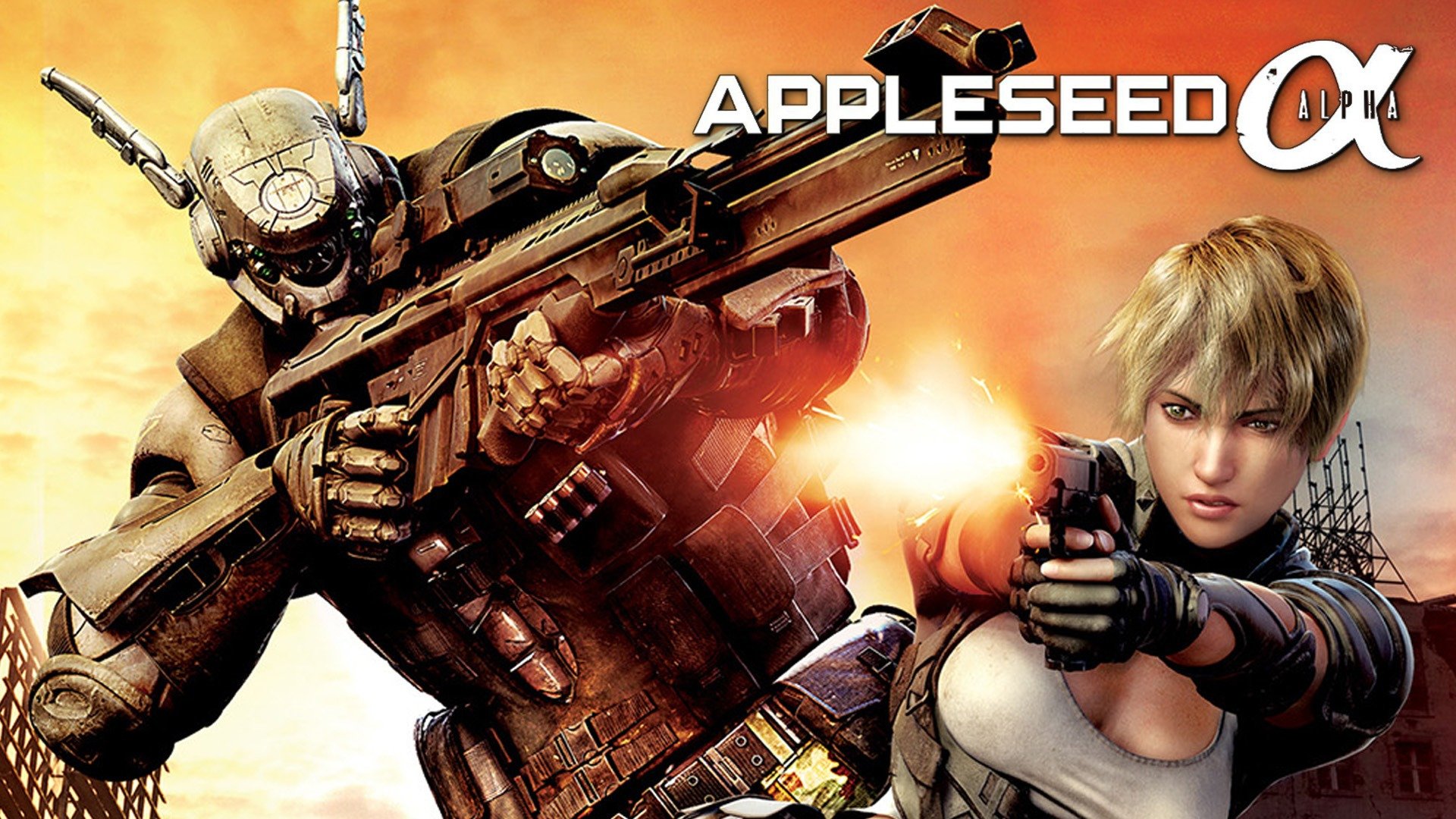 Appleseed Alpha Mech Movie Poster