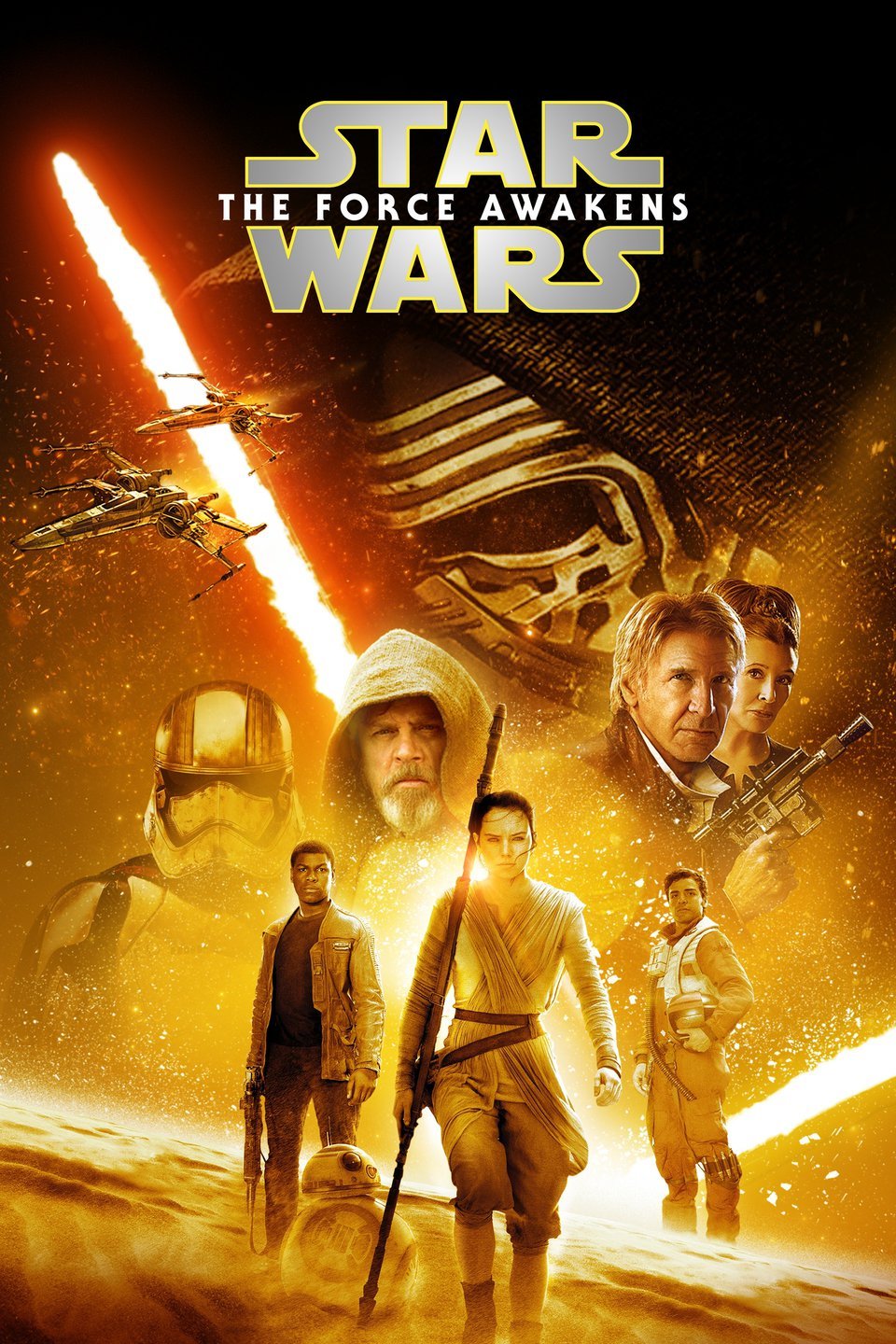 STAR WARS The Force Awakens Episode VII 7 Mini Movie Poster 8.5" x 12" 