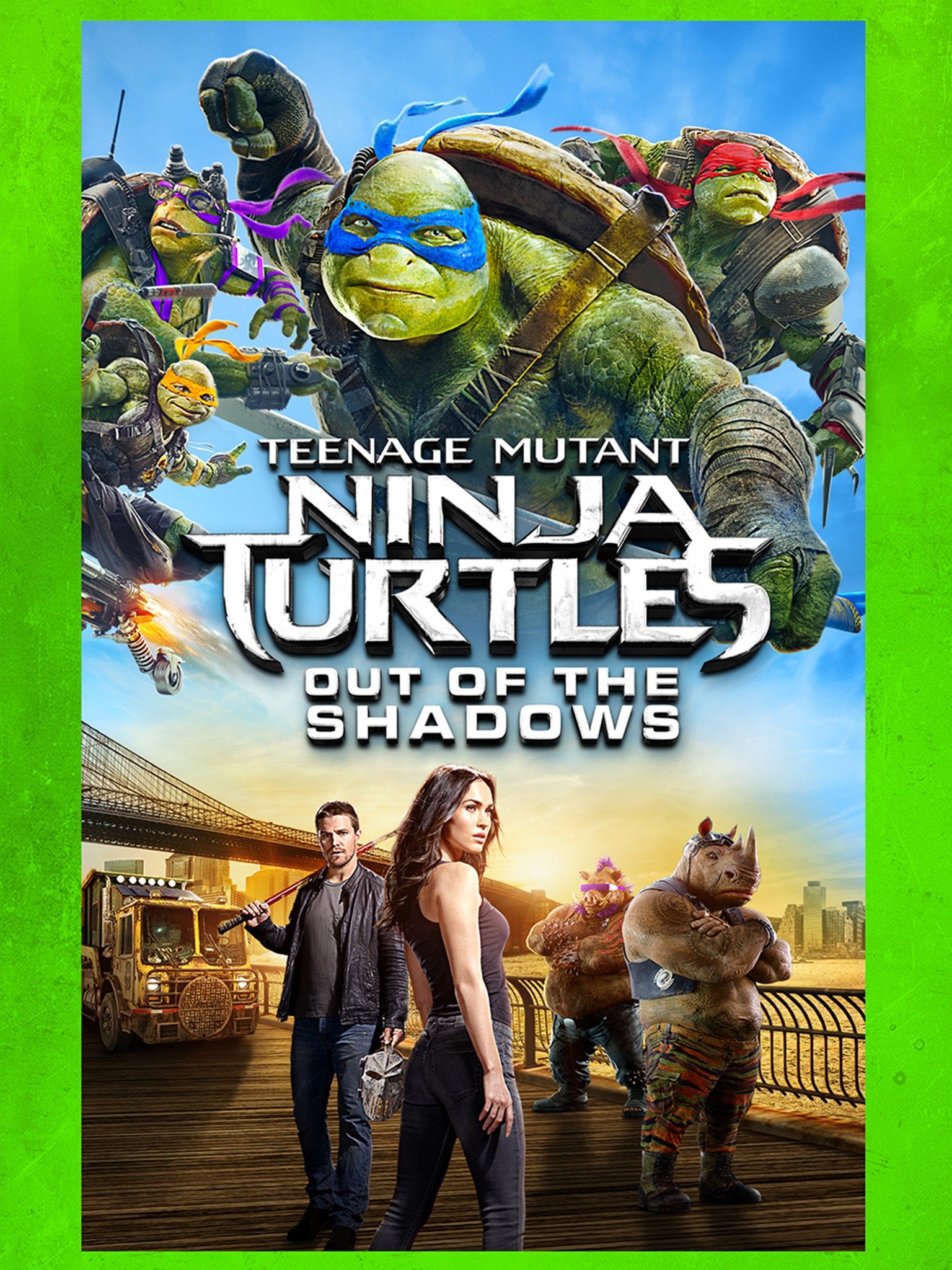 Teenage Mutant Ninja Turtles Out Of The Shadows Official Clip Bebop And Rocksteady Trailers 1079