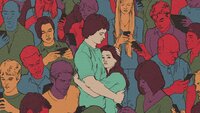 Hombres, mujeres y niños