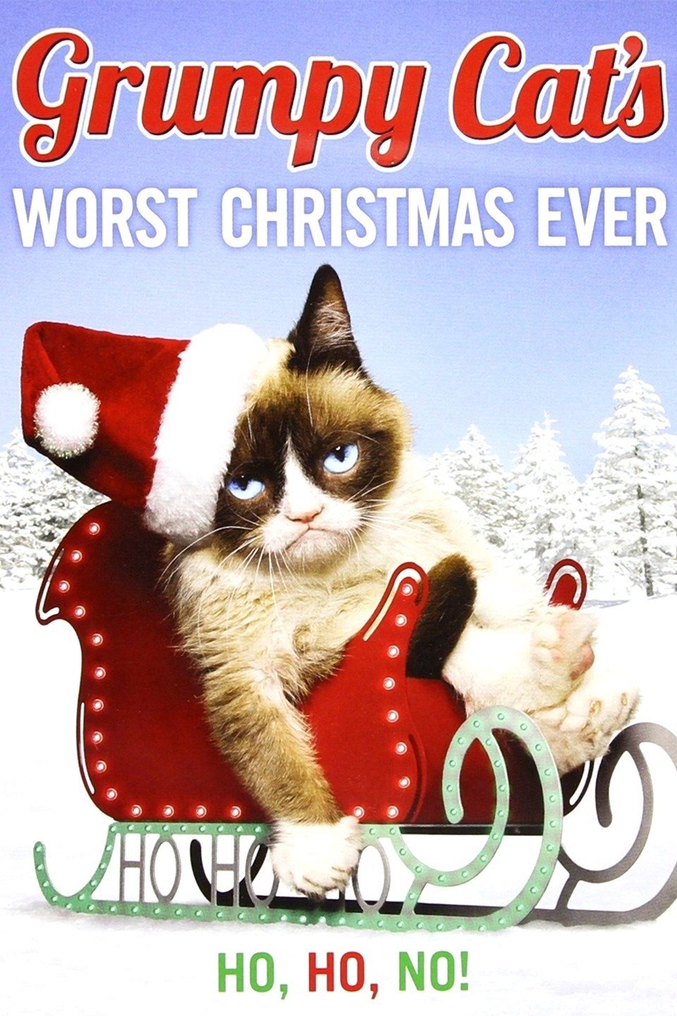 Grumpy Cat HO HO NO Santa Hat WORST CHRISTMAS HOLIDAY 9" #4046085 Grumpy 