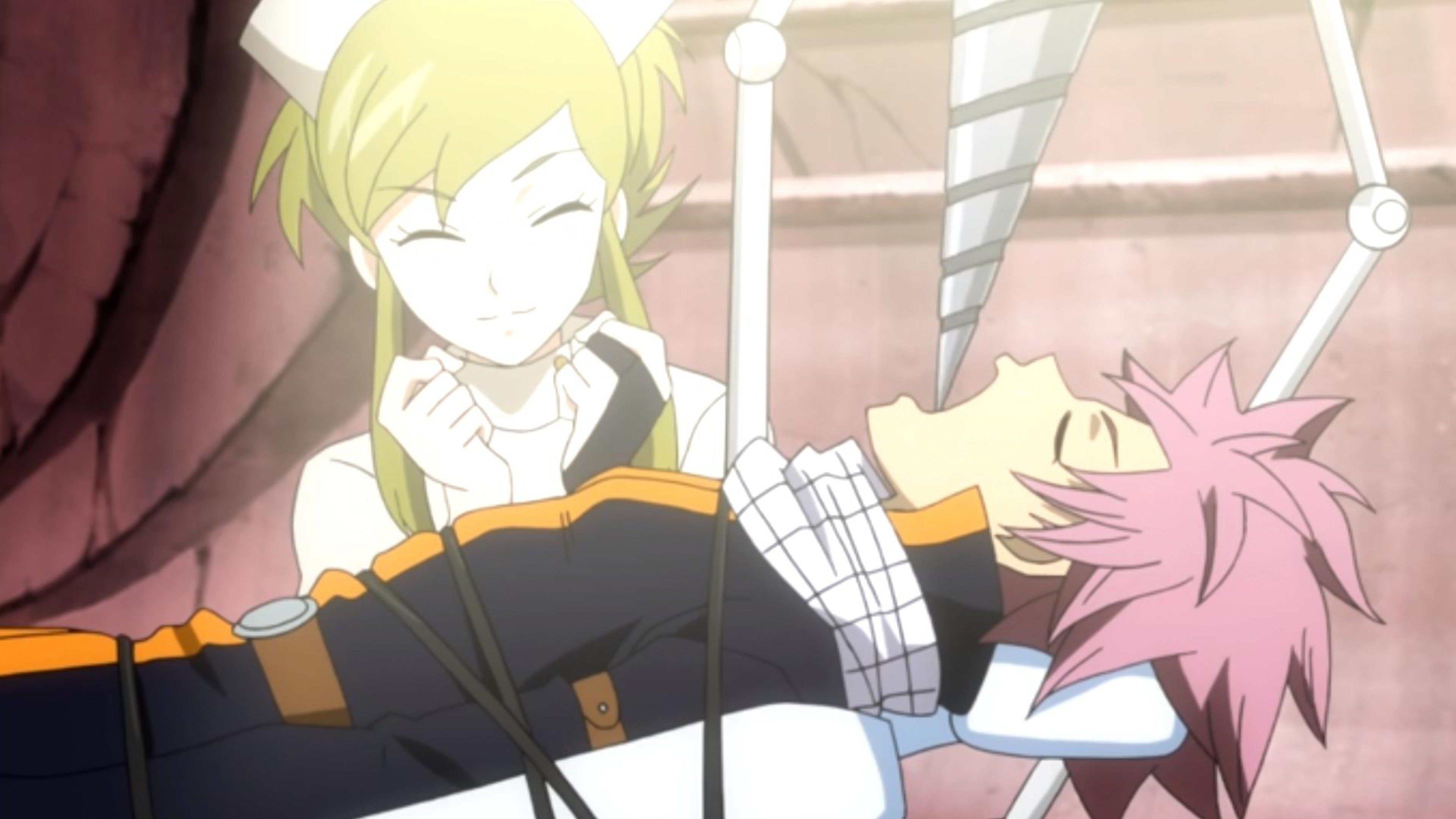 Fairy Tail Lucy And Natsu Kiss Episode