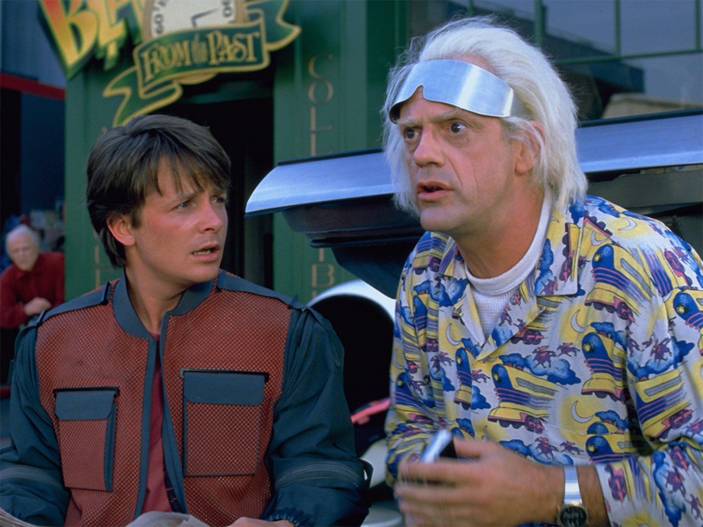 Back to the Future Part II Official Clip We Don't Need Roads