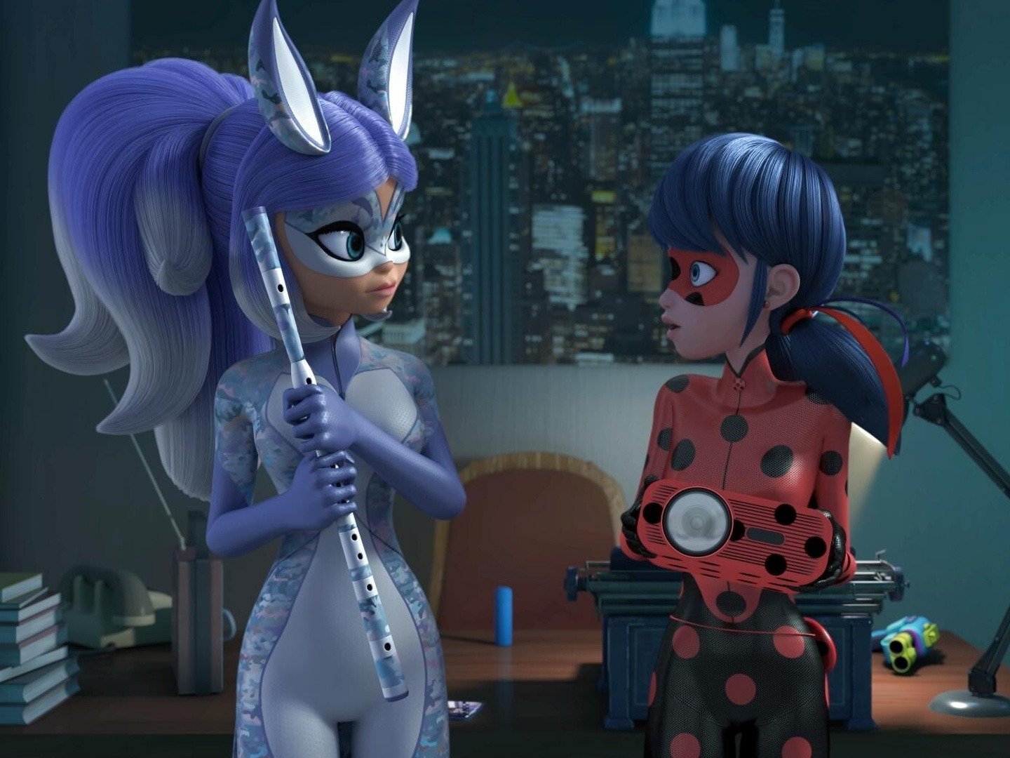 Miraculous ladybug and chat noir