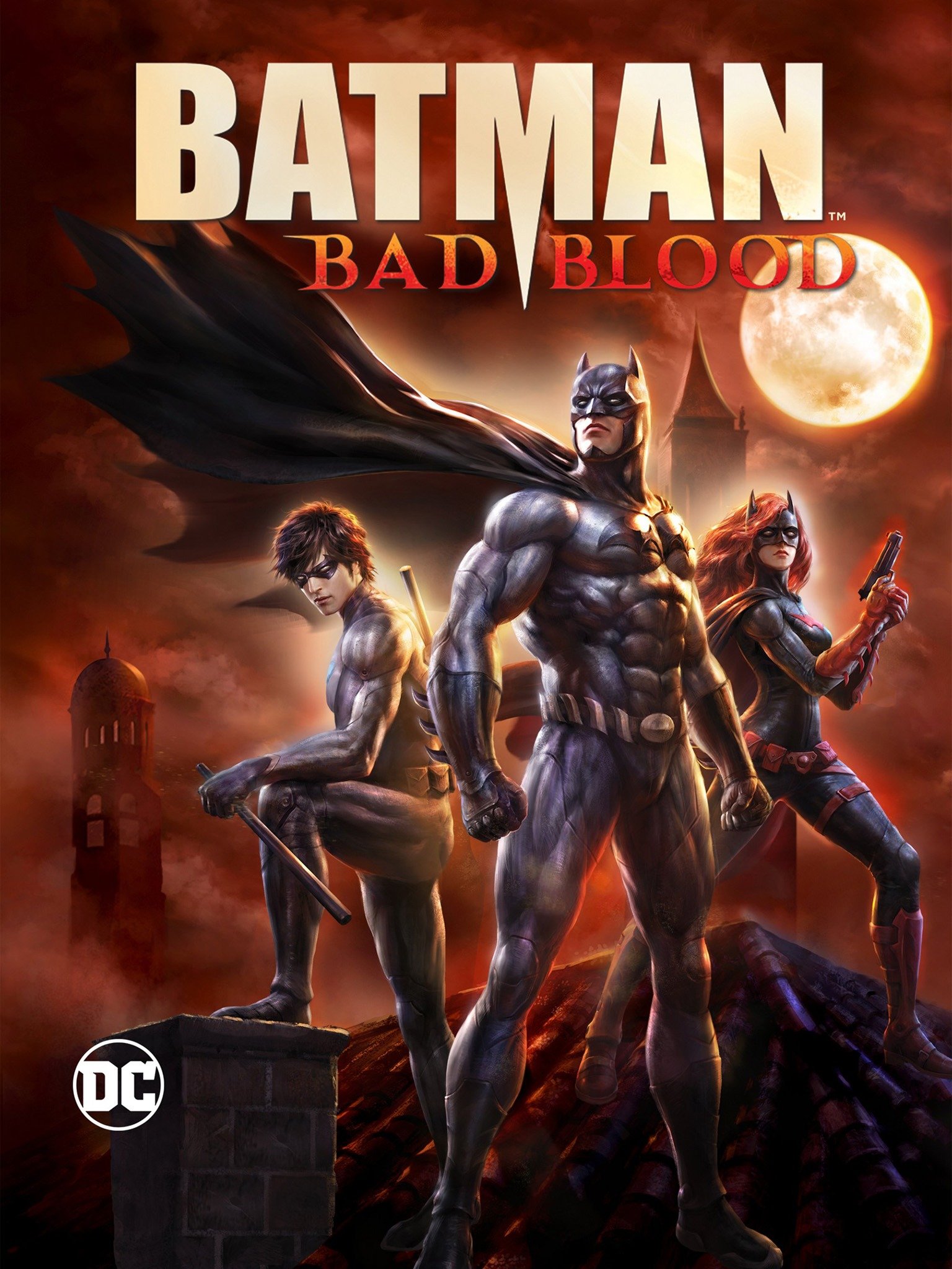 Batman Bad Blood DVD Cover