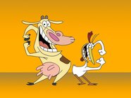 Cow And Chicken Characters Cow And Chicken Characters