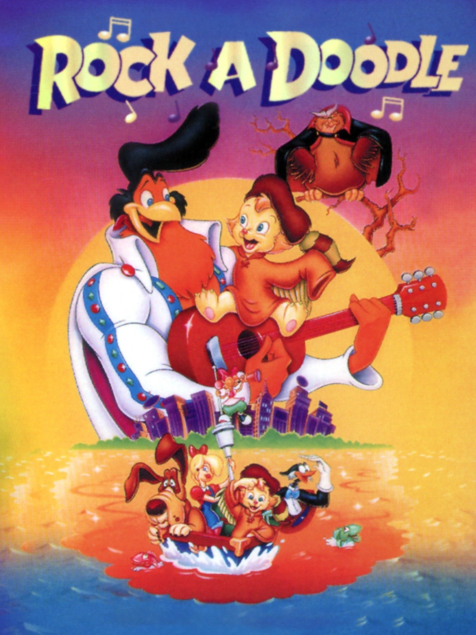 Rock a doodle characters