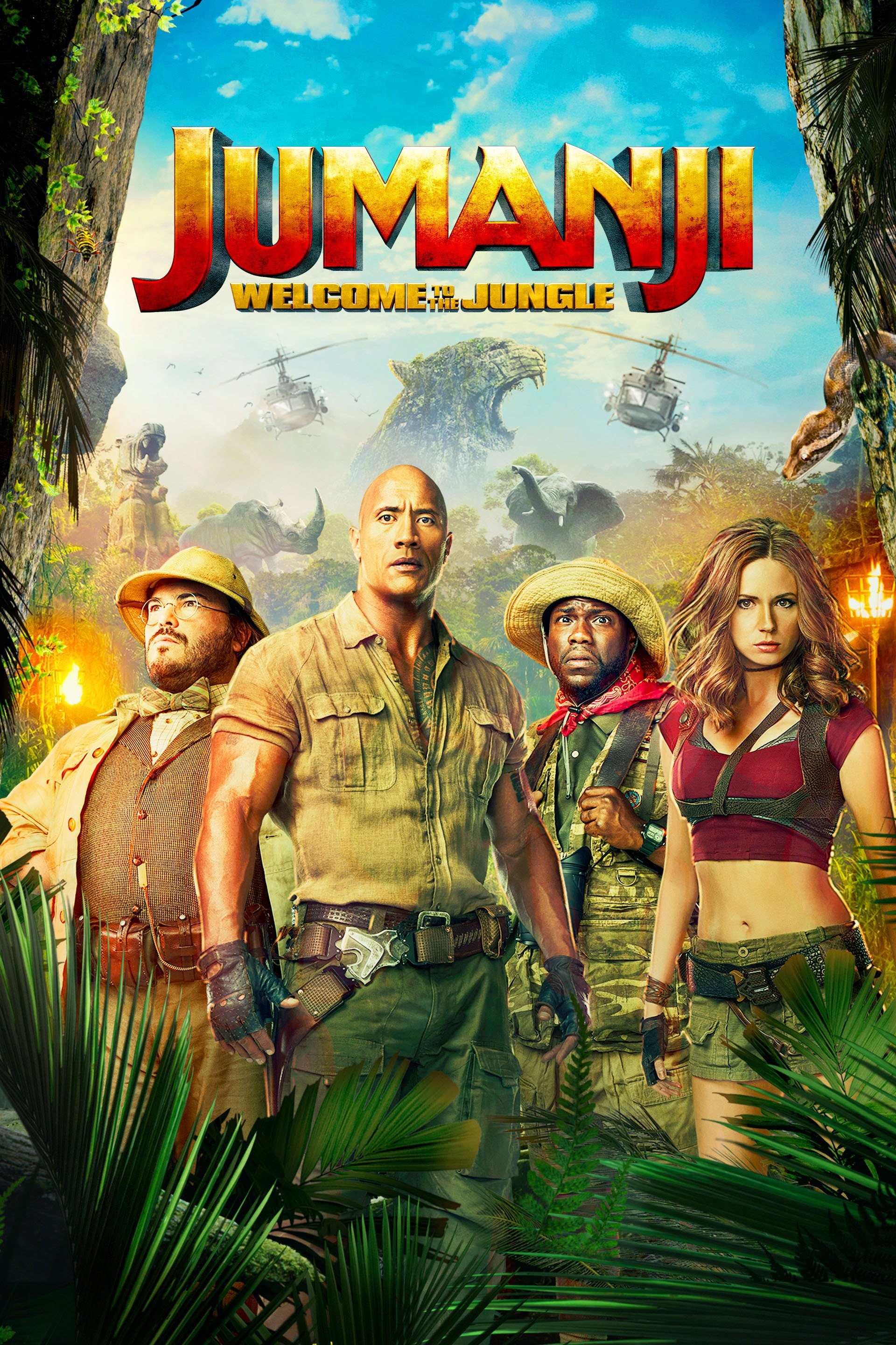 Jumanji: The Next Level Jumanji: Welcome To The Jungle (Blu-ray Digital ...