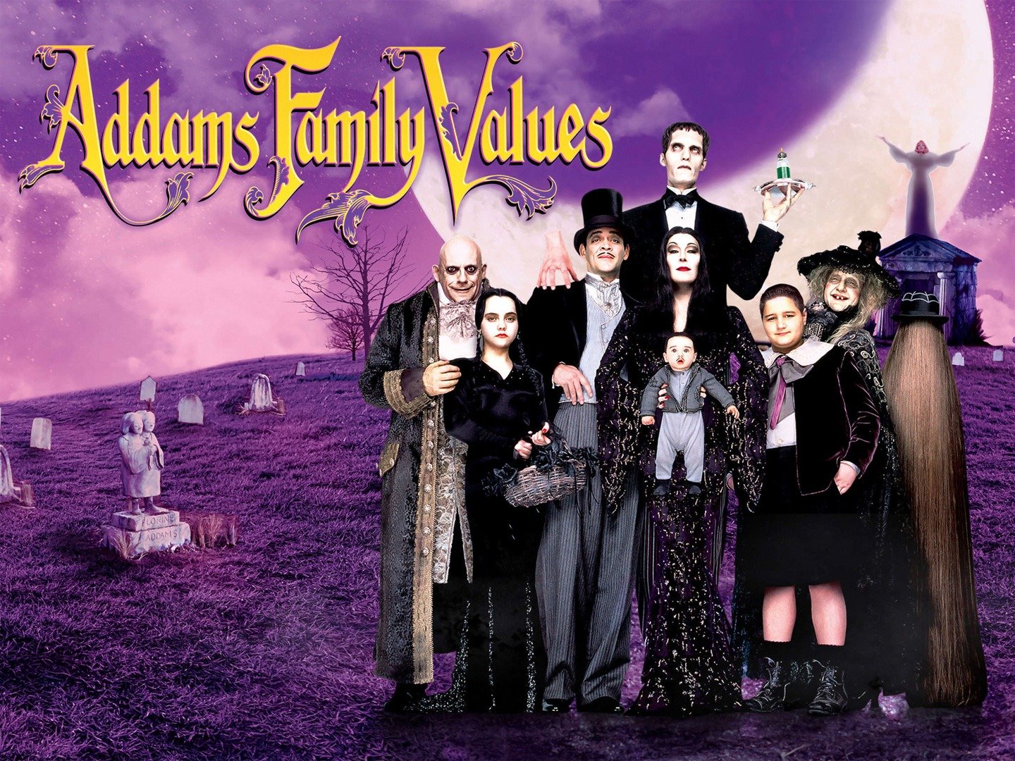 Delve into the Whimsical World of ‘The Addams Family Values’ – Watch Free Online!