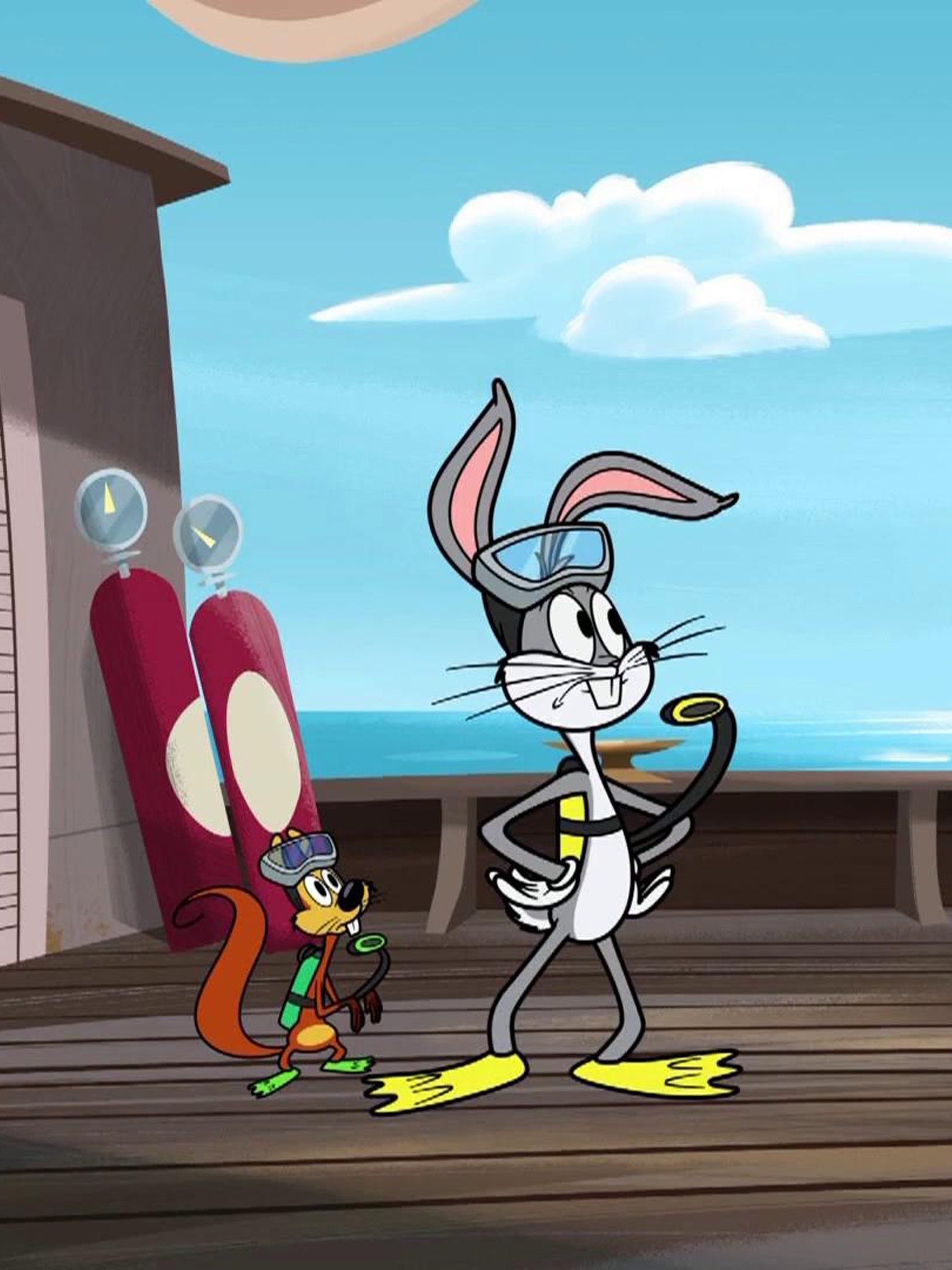 Sir Littlechin and the Kraken; Crouching Porky, Hidden Daffy Pictures