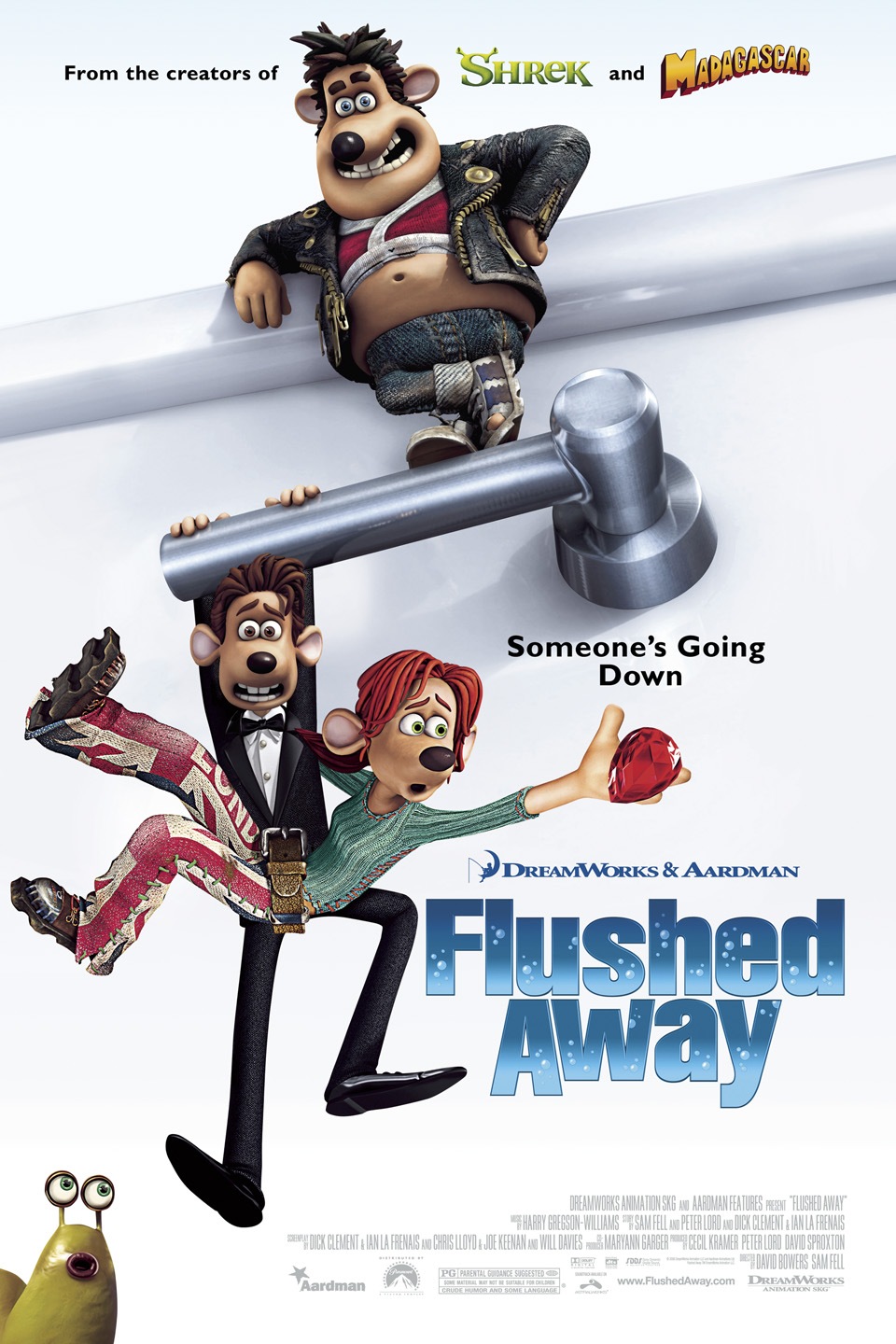 flushed away characters