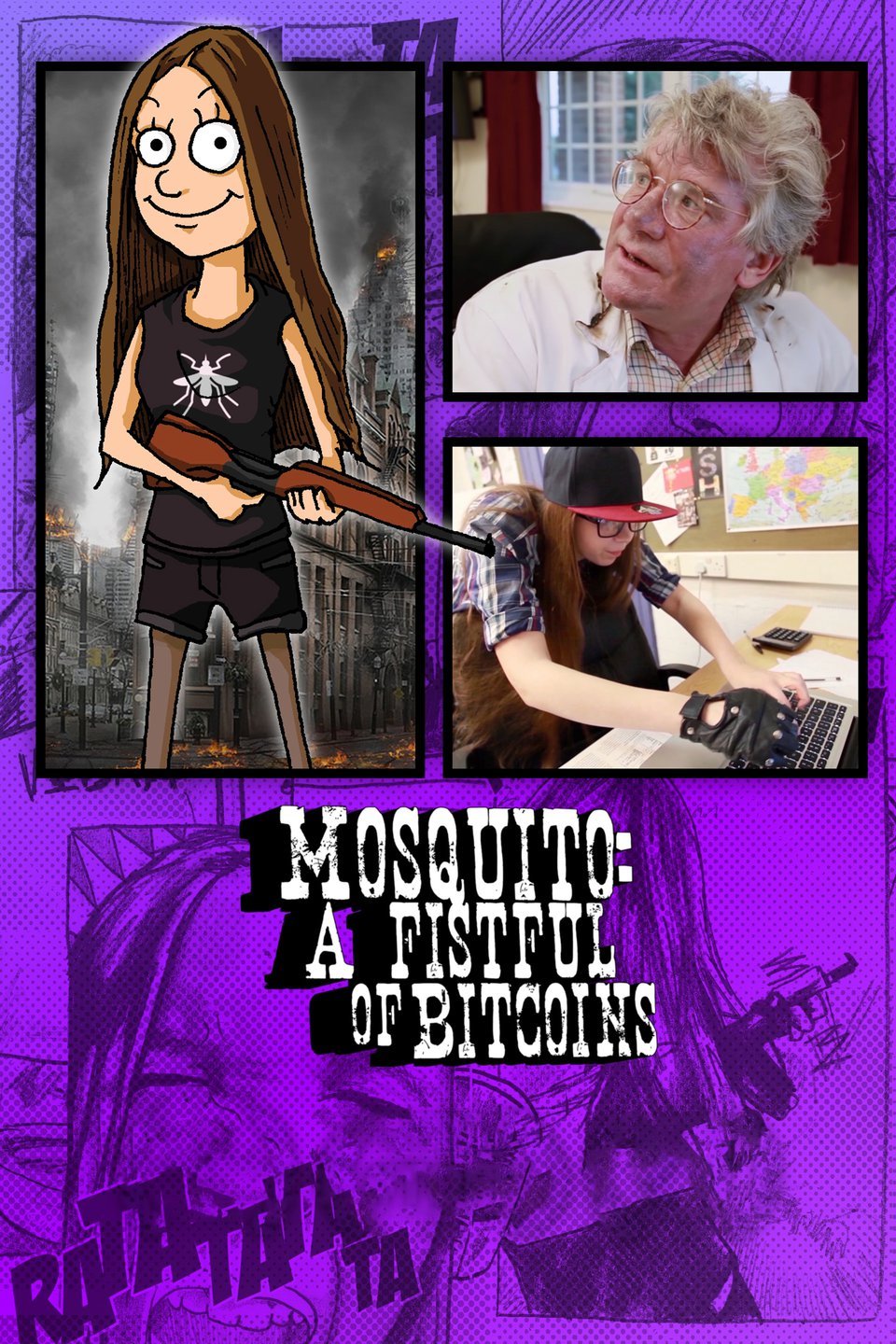 a fistful of bitcoins