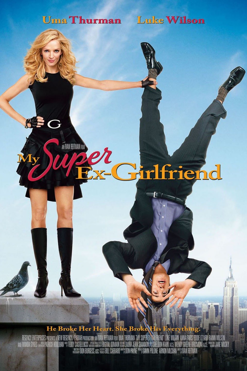 my super ex girlfriend flying sex