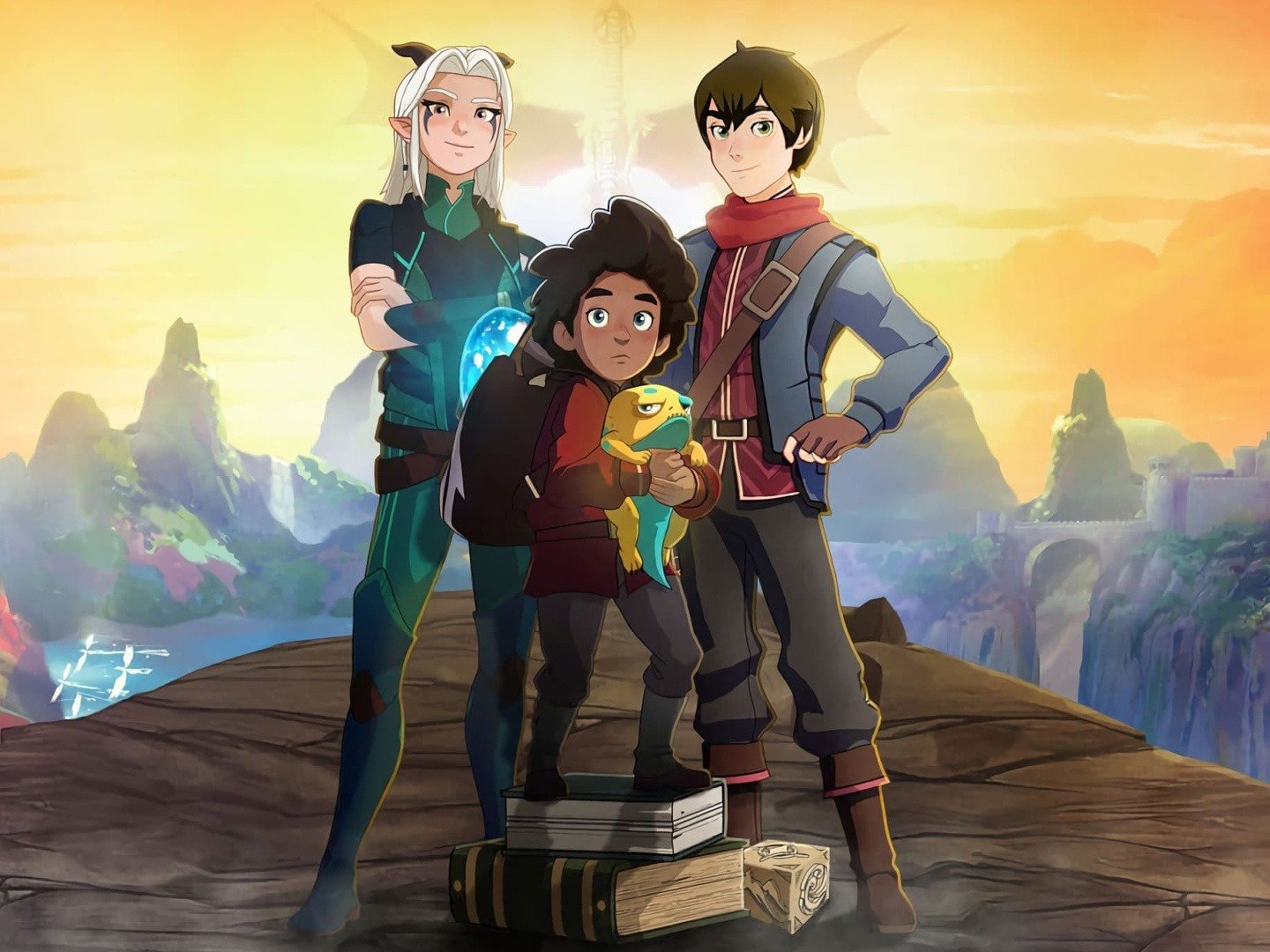 Download Experience the Epic Adventure of The Dragon Prince Wallpaper   Wallpaperscom