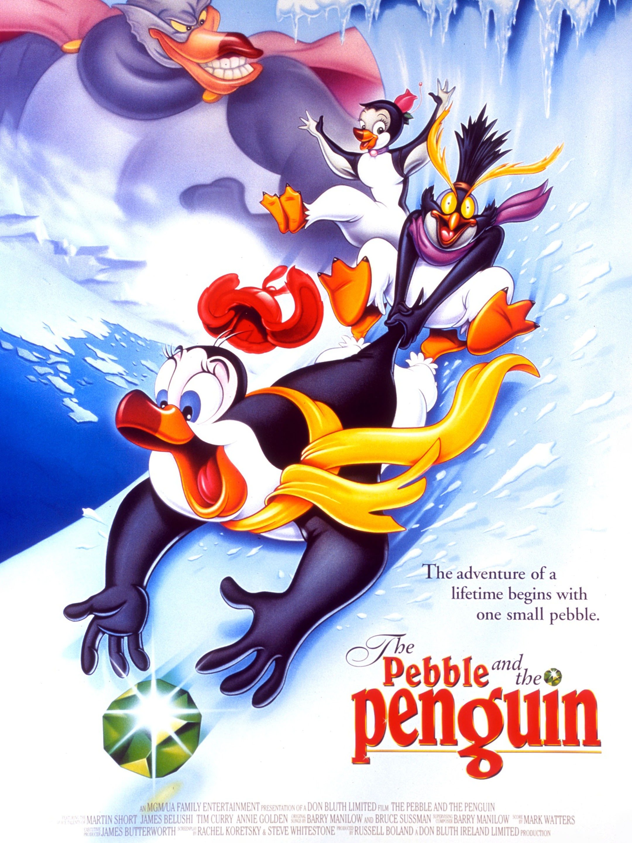 Pebble and the penguin characters