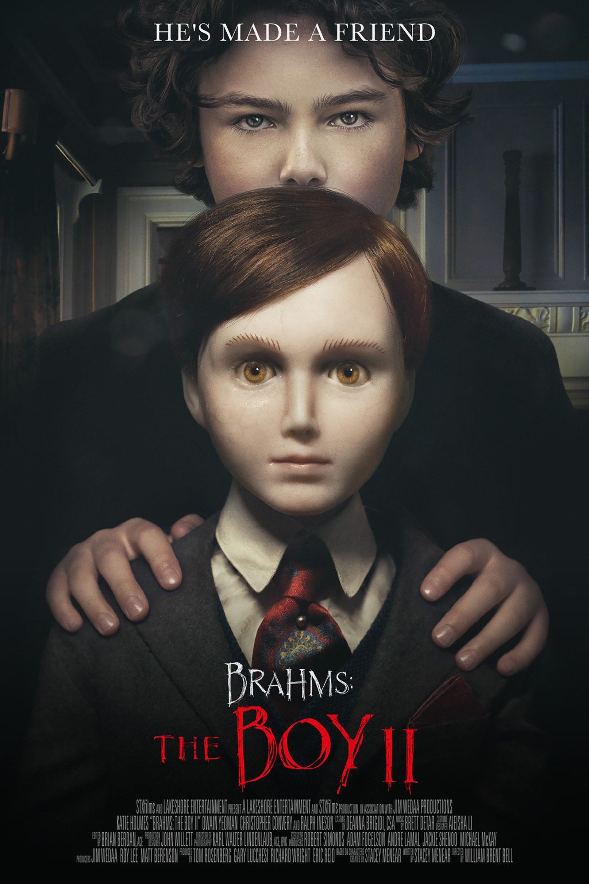 Brahms The Boy II William Brent Bell Mystery/Thriller Movie 2020A4 A3 A2 A1 