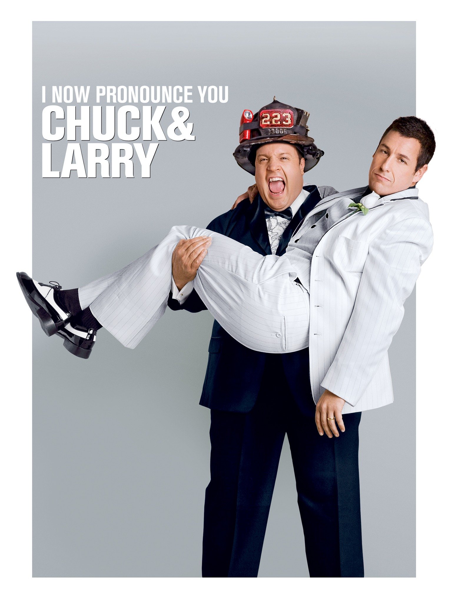 In I Now Pronounce You, Chuck and Larry (2007), the way they feigned a gay marriage to commit insurance fraud was just wrong.