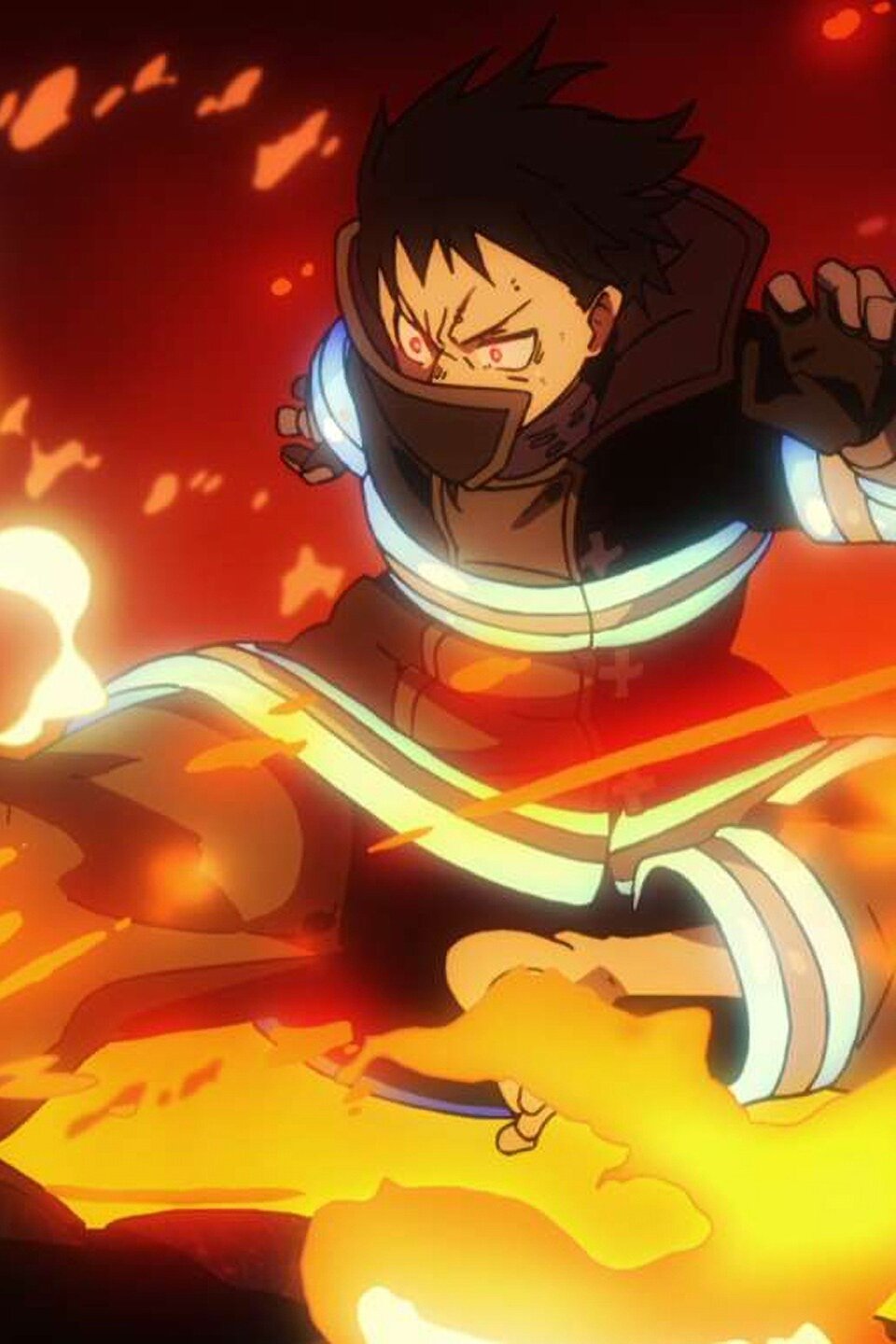Fire Force Company 8 Anime Characters HD 4K Wallpaper 8445