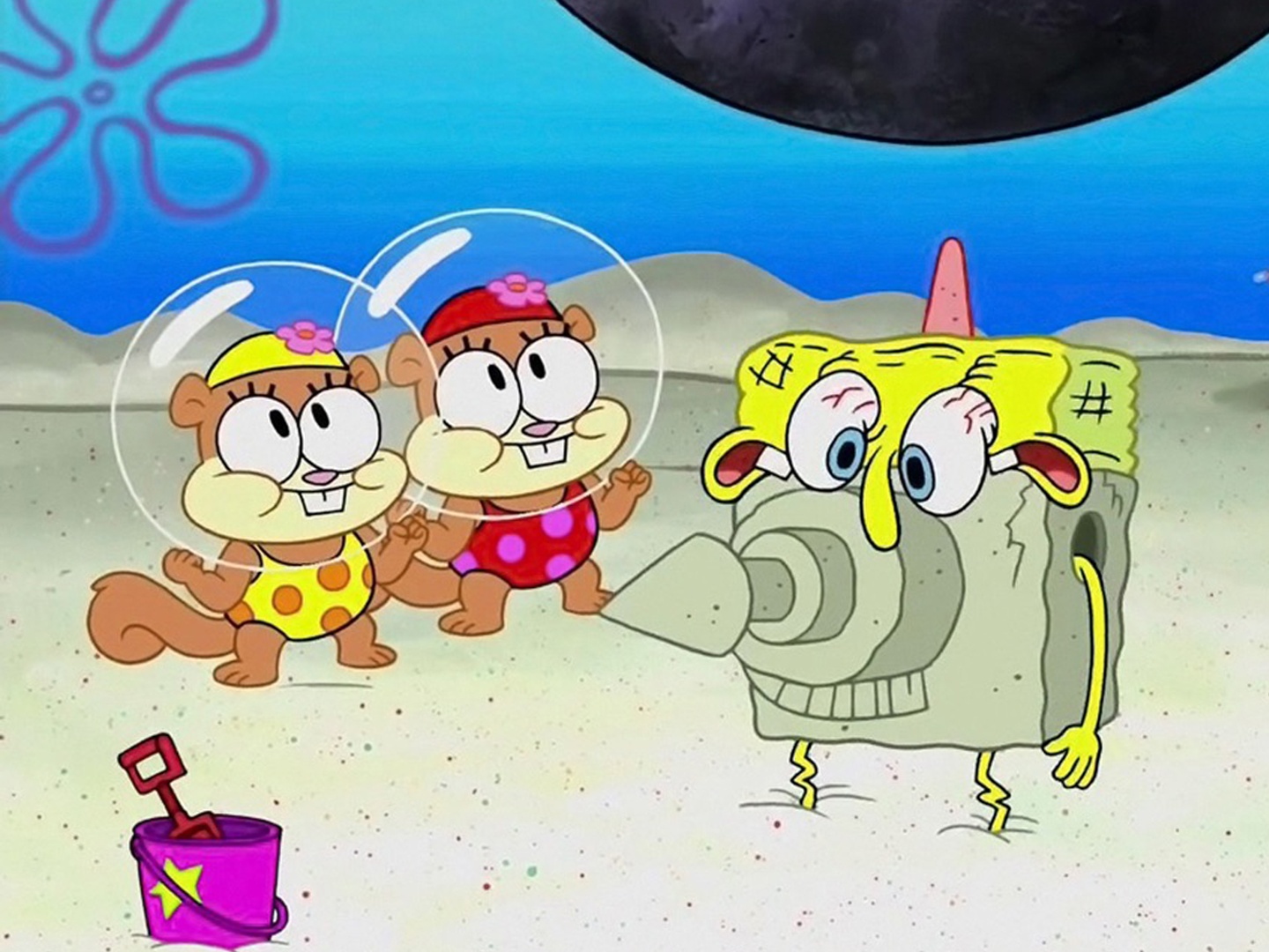 spongebob and sandy family