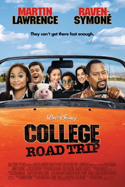 cast in college road trip