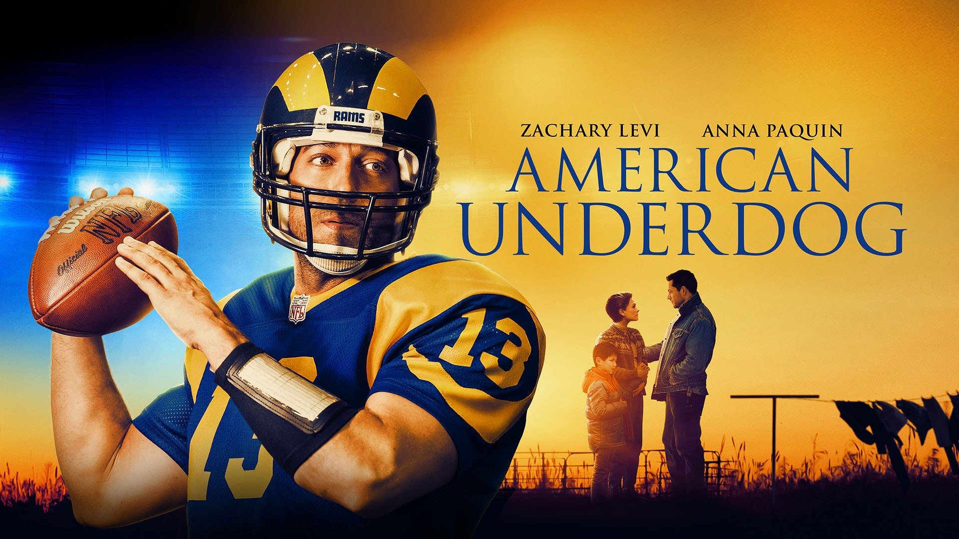 American Underdog Featurette New to the Scene Hayden Zaller
