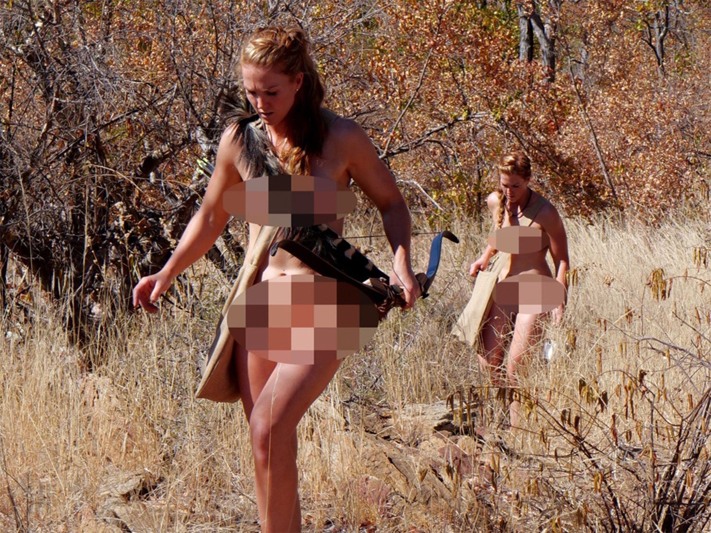 Naked and afraid amber nude