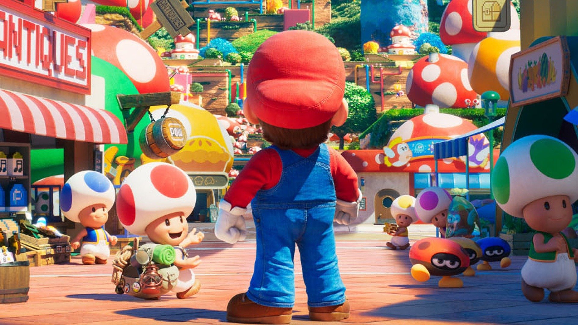 The Super Mario Bros. Movie Movie Clip Mushroom Kingdom Trailers