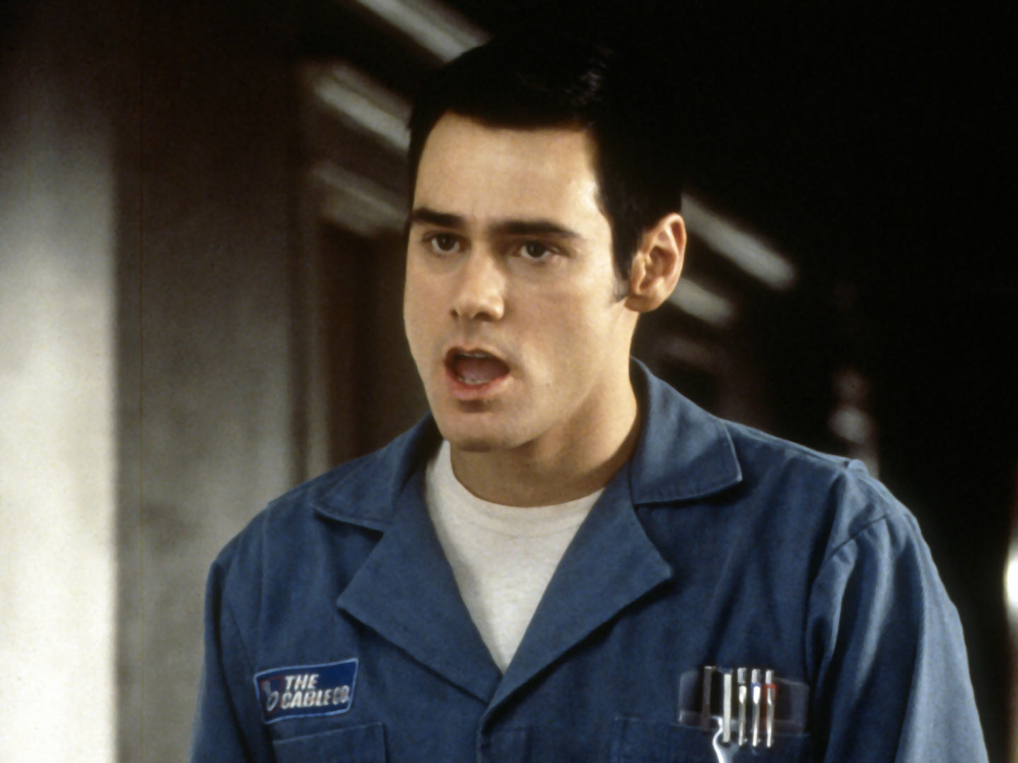 The Cable Guy Official Clip Satellite Fight Trailers & Videos