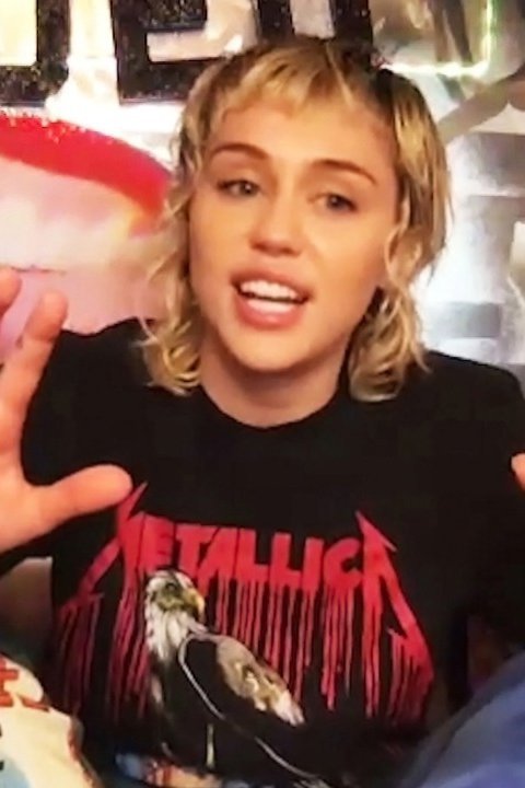 At Home Edition: Miley Cyrus; Rachel Brosnahan; Lewis Capaldi Pictures ...