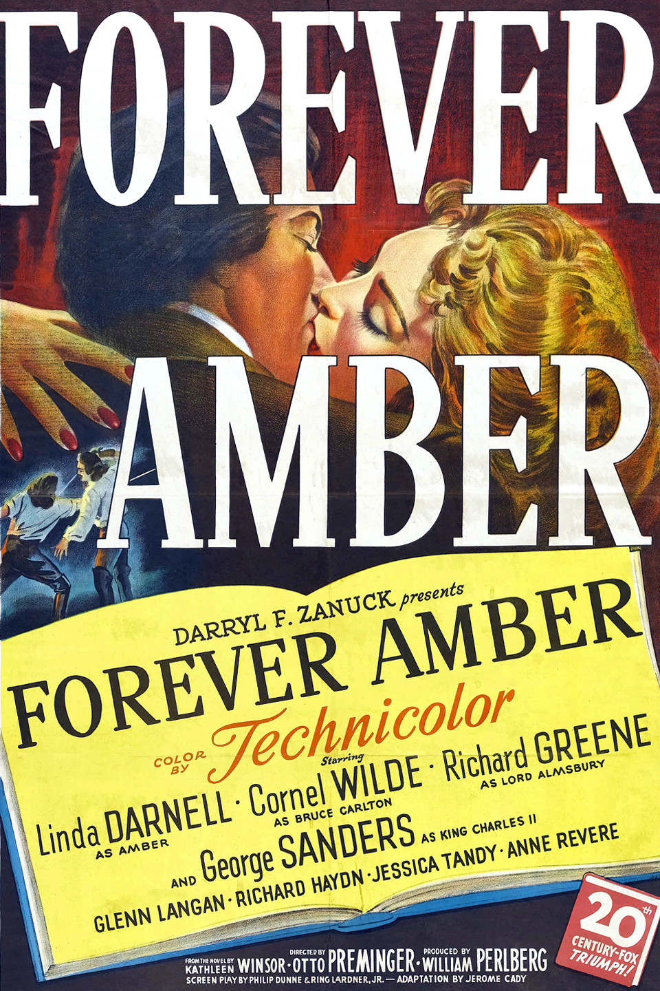 【在庫僅少】 リンダ・ダーネル「永遠のアンバー」1947年 | . その他