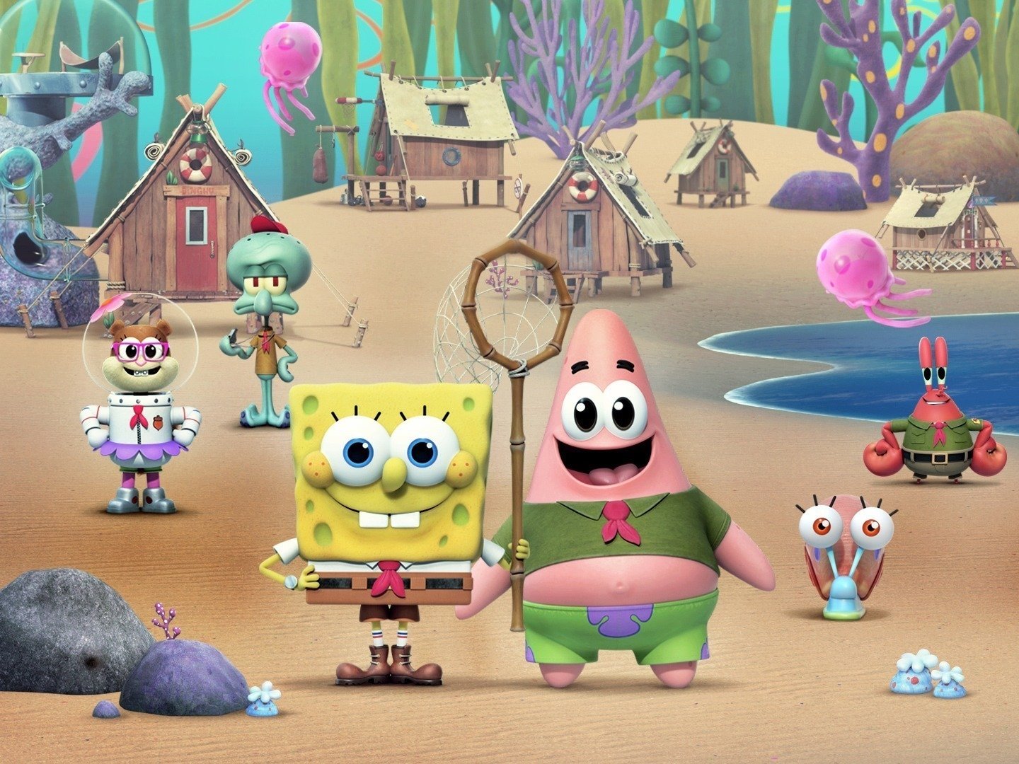 SpongeBob' spinoff 'Kamp Koral' gets sneak peak from Nickelodeon and Paramount  Plus