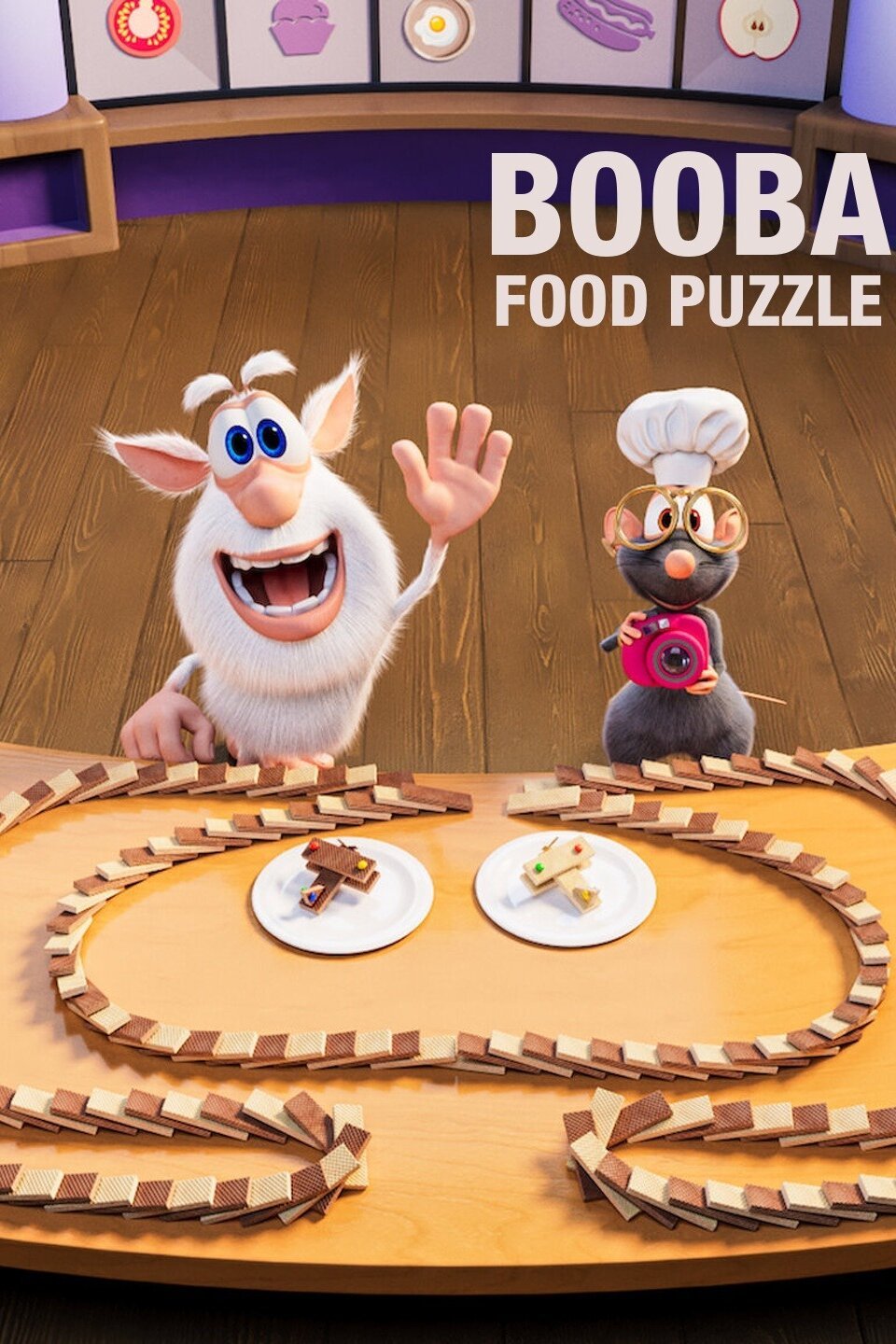 Booba: Food Puzzle - Rotten Tomatoes