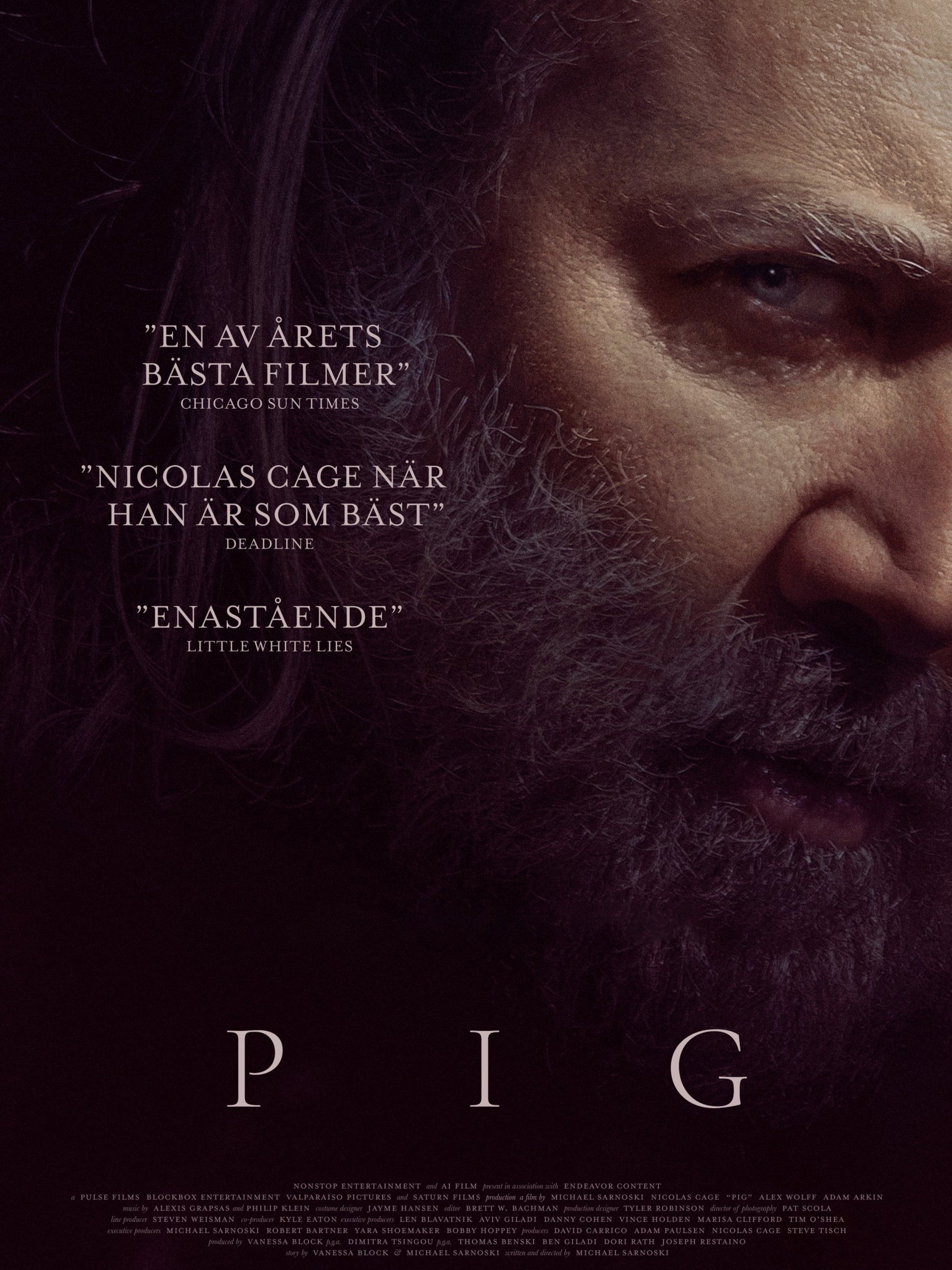 pig movie review new york times