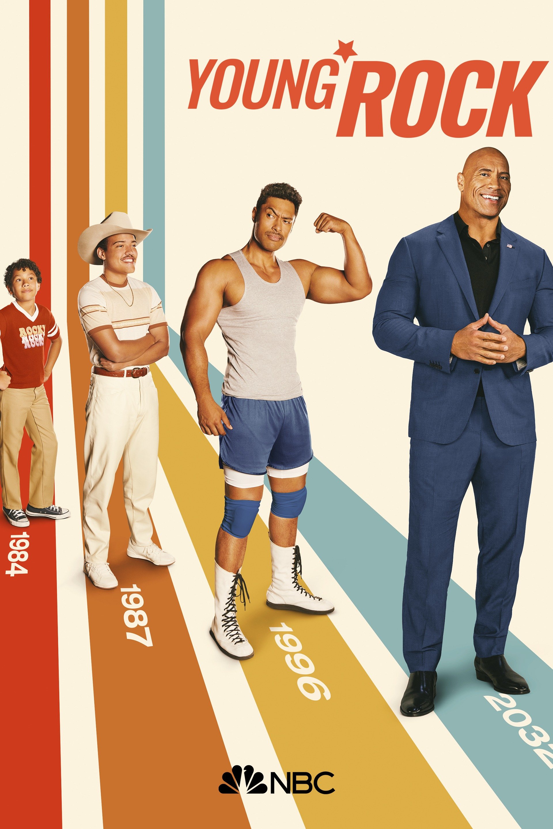 Young Rock: NBC's Dwayne Johnson series covers football career