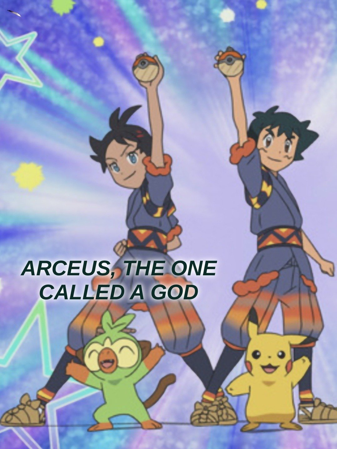 Arceus Stone5 Shiny - Arceus Anime, HD Png Download - 834x1218 (#6907530) -  PinPng