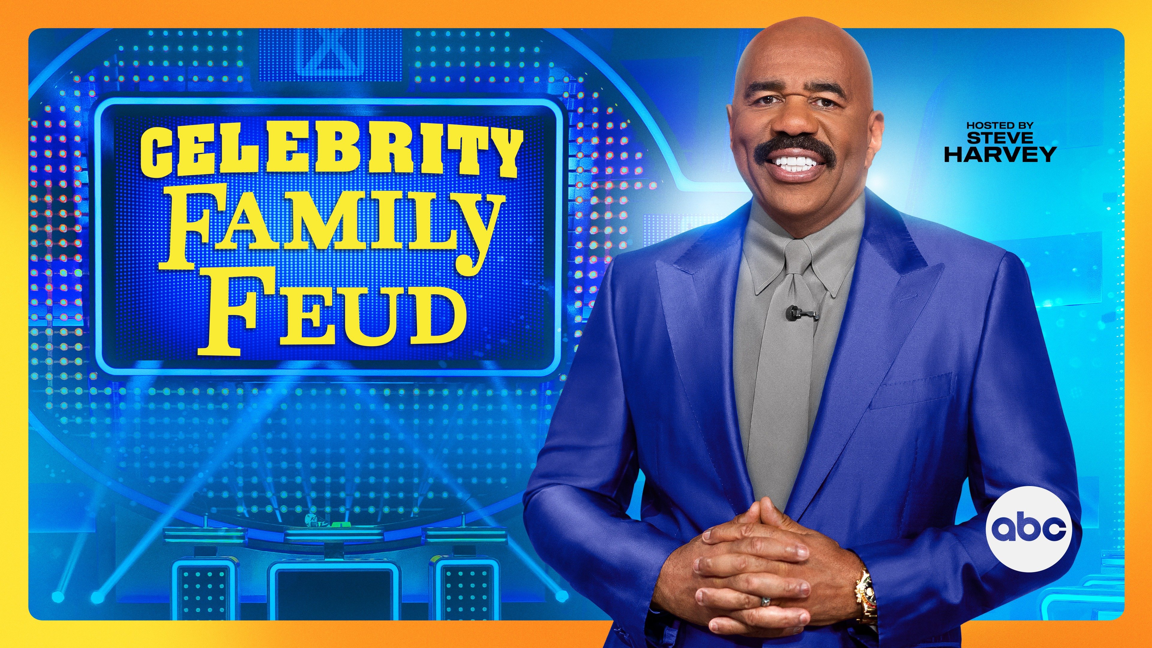 Celebrity Family Feud Mysterio vs. The Miz and Kurt Warner vs