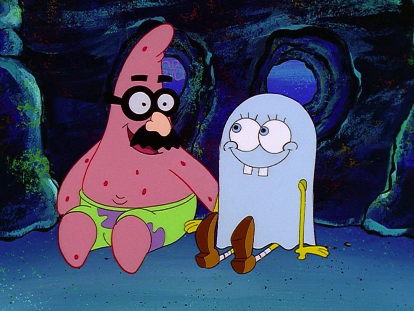 The story and meaning of the song 'SpongeBob ScaredyPants - The Ghastly Ones  '