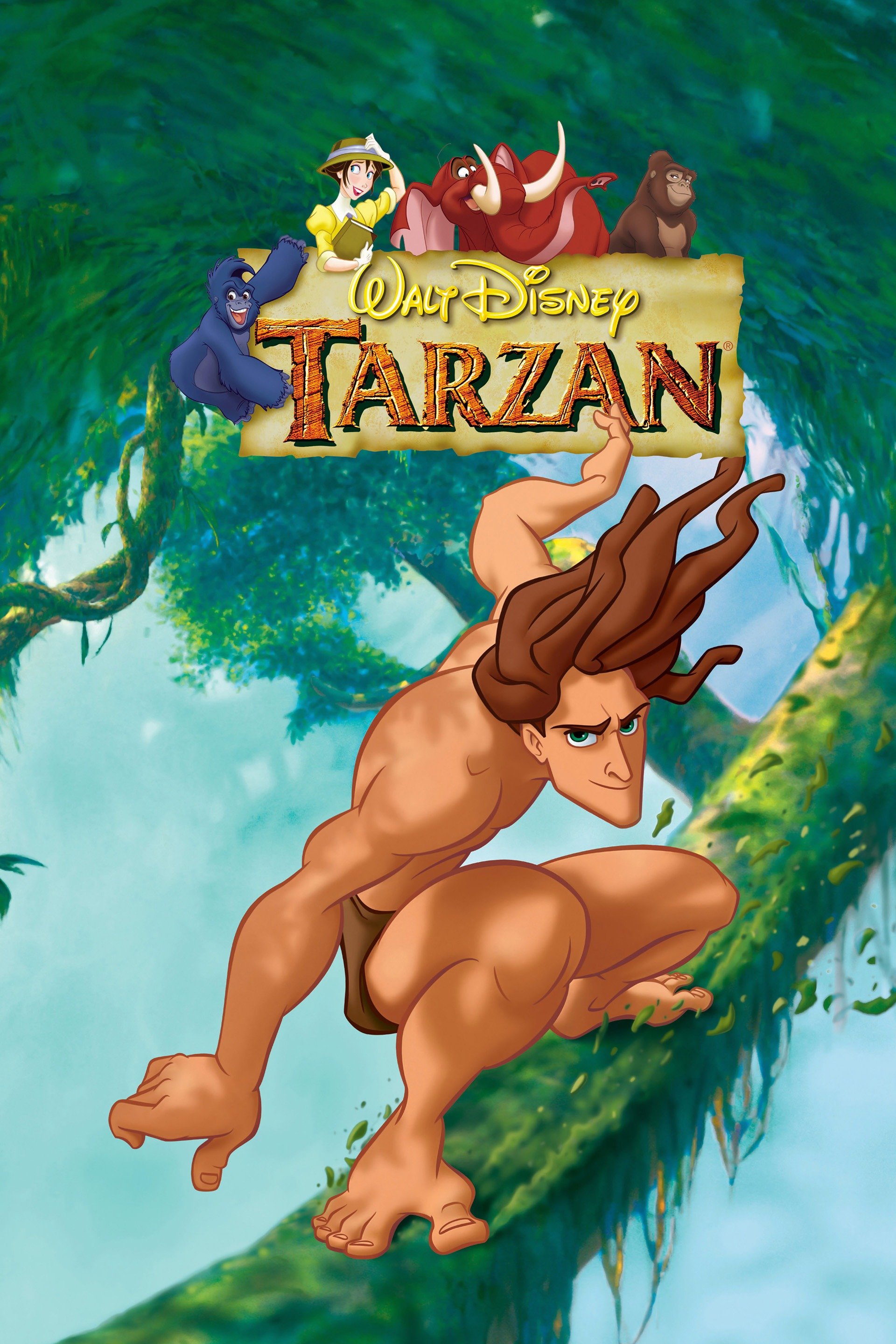 tarzan cartoon movie