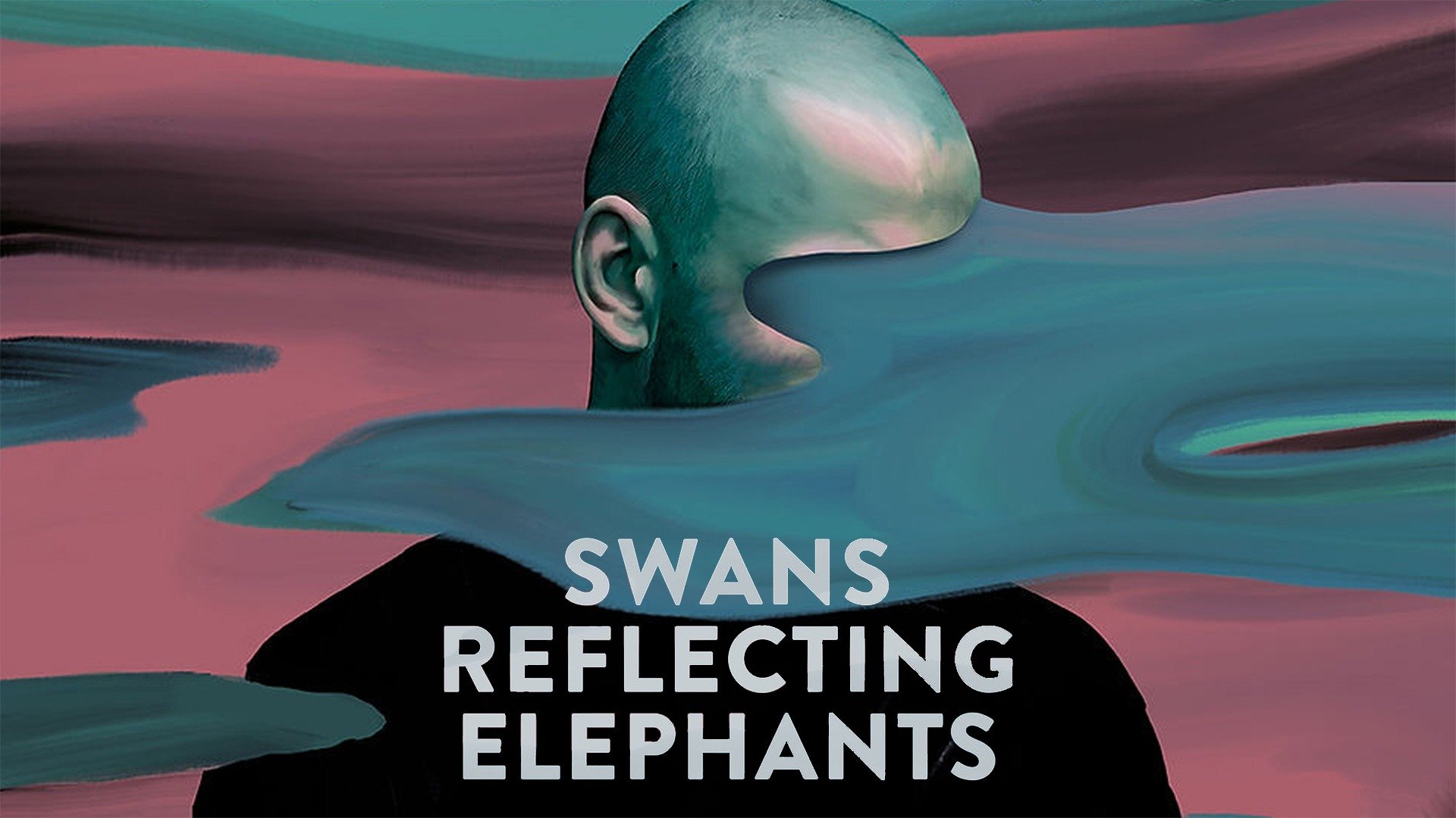 Swans Reflecting Elephants Wallpaper