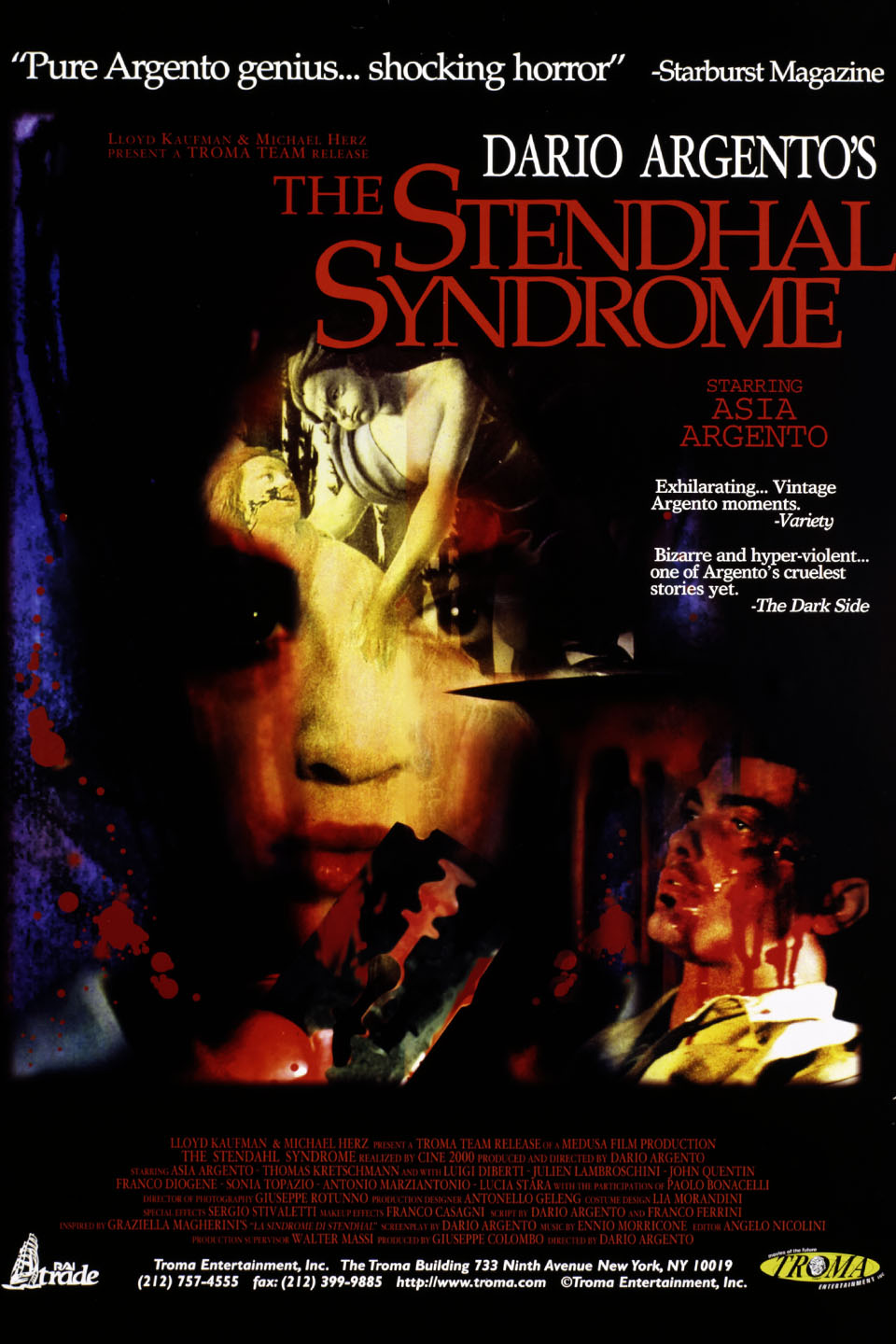 Syndrome De Stendhal Film The Stendhal Syndrome - Rotten Tomatoes