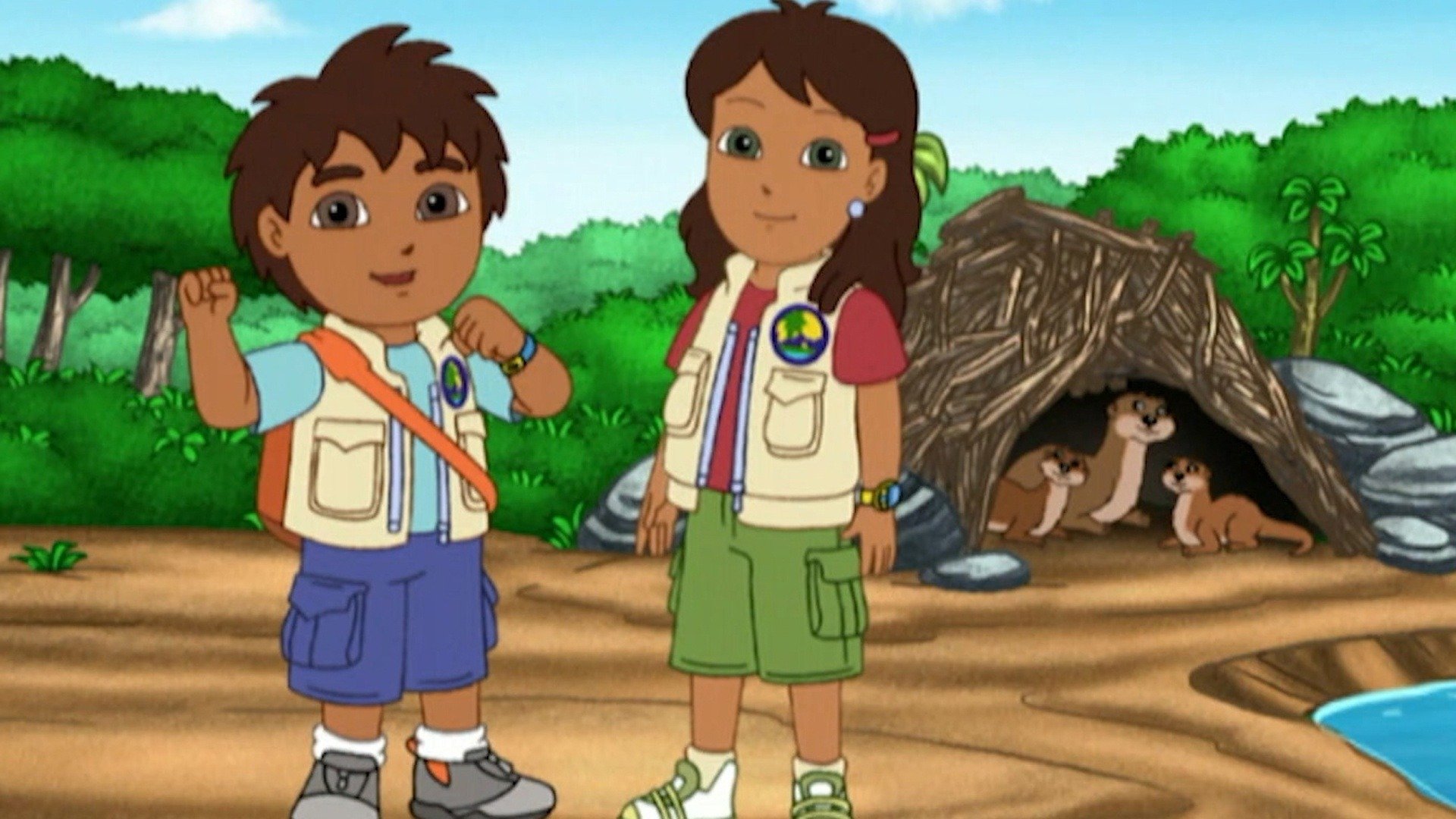 go diego go diego and alicia save the otters