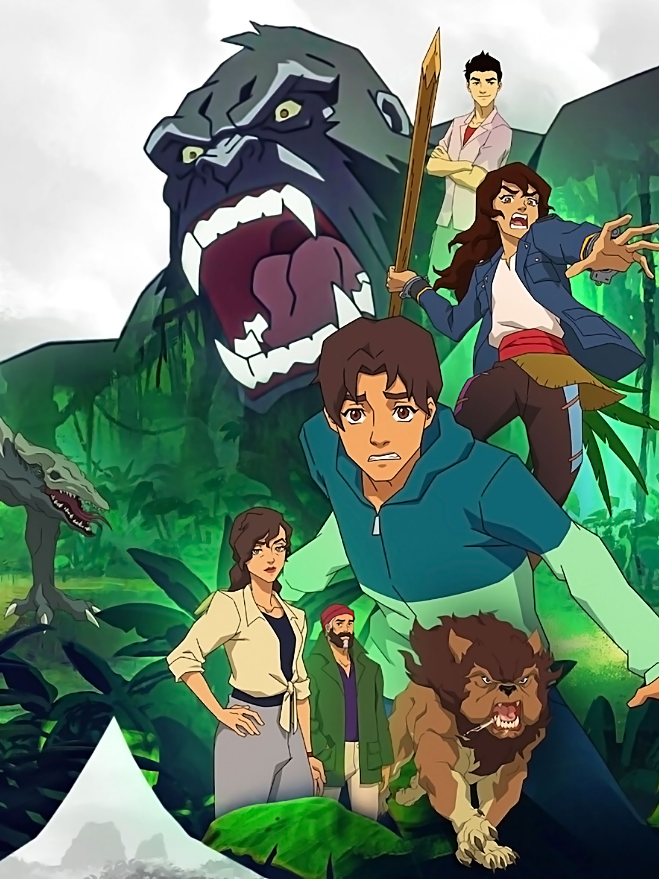 Tomb Raider and Skull Island anime series are headed to Netflix  Engadget