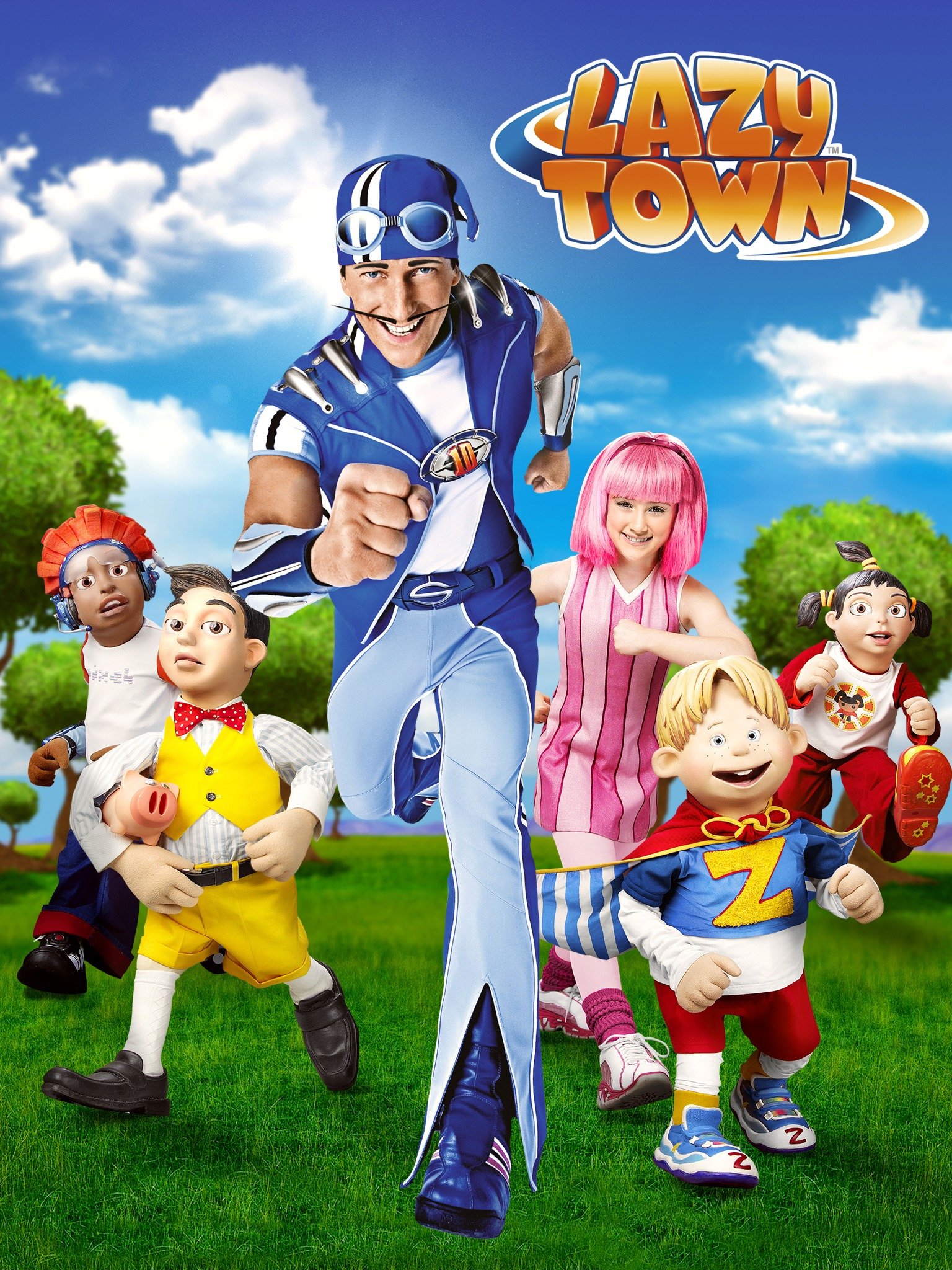 lazy town clipart pics