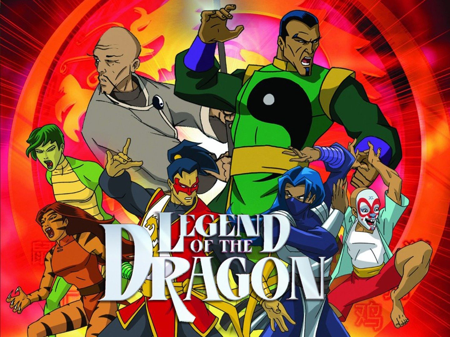 Legend of the dragon cartoon