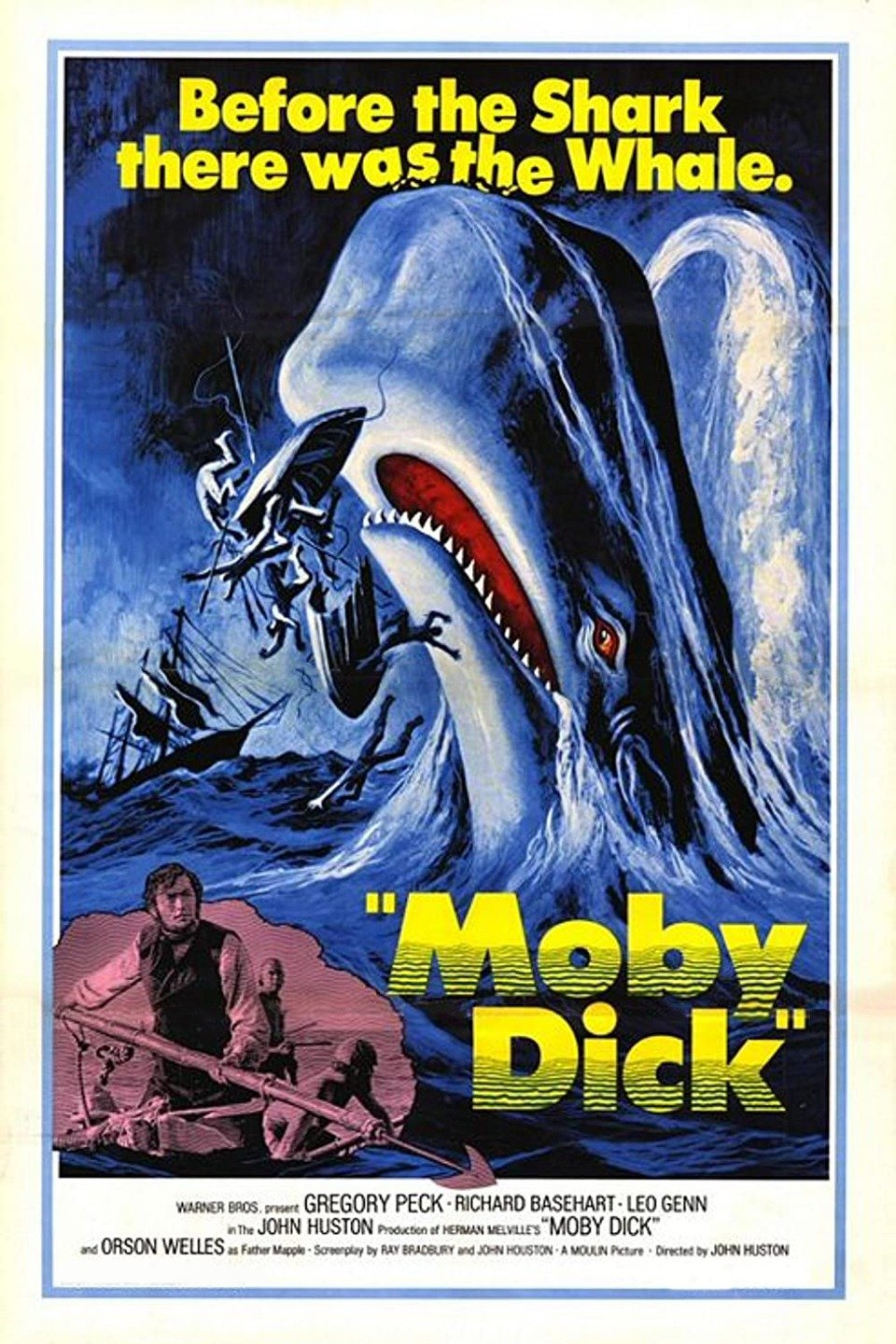 Moby dick movie poster