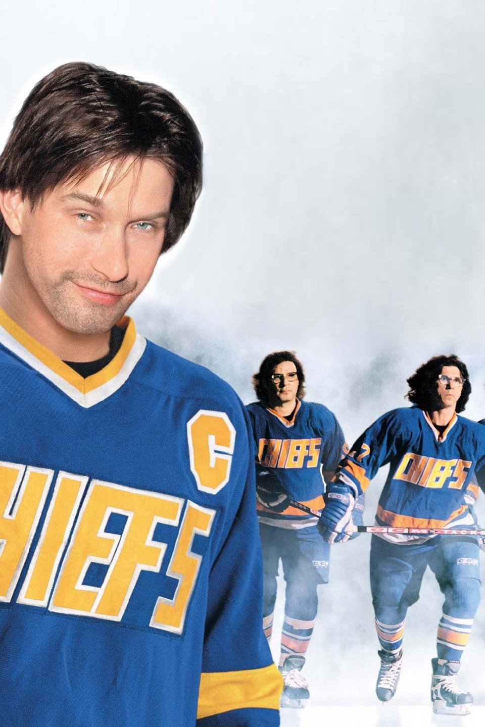 David Hanson + Steve & Jeff Carlson Signed Chiefs Slap Shot